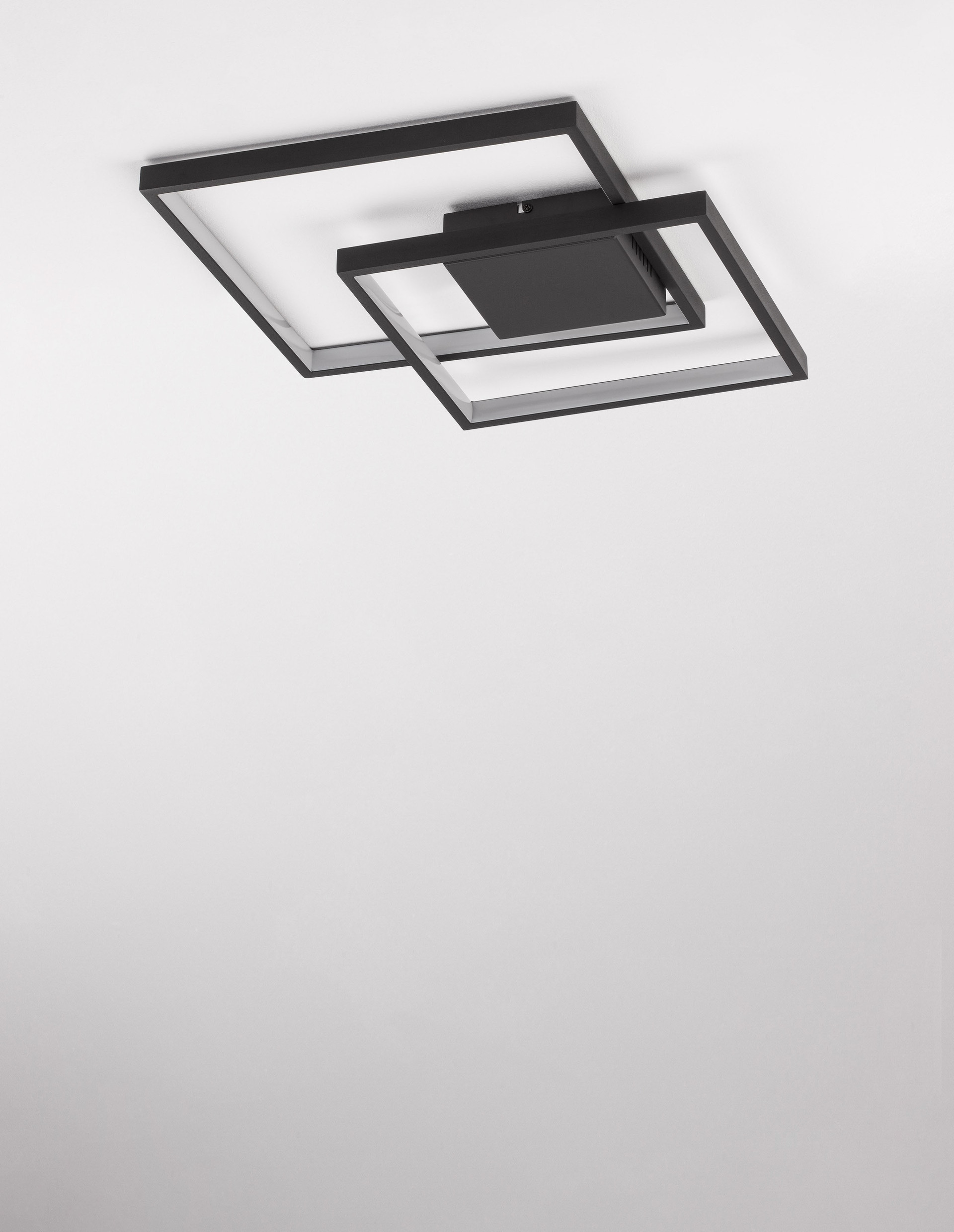 Plafon nowoczesny Luces Exclusivas MATA, czarny, LED 30 W 3000 K, szer. 42,5 cm – LE41443 - obrazek 3