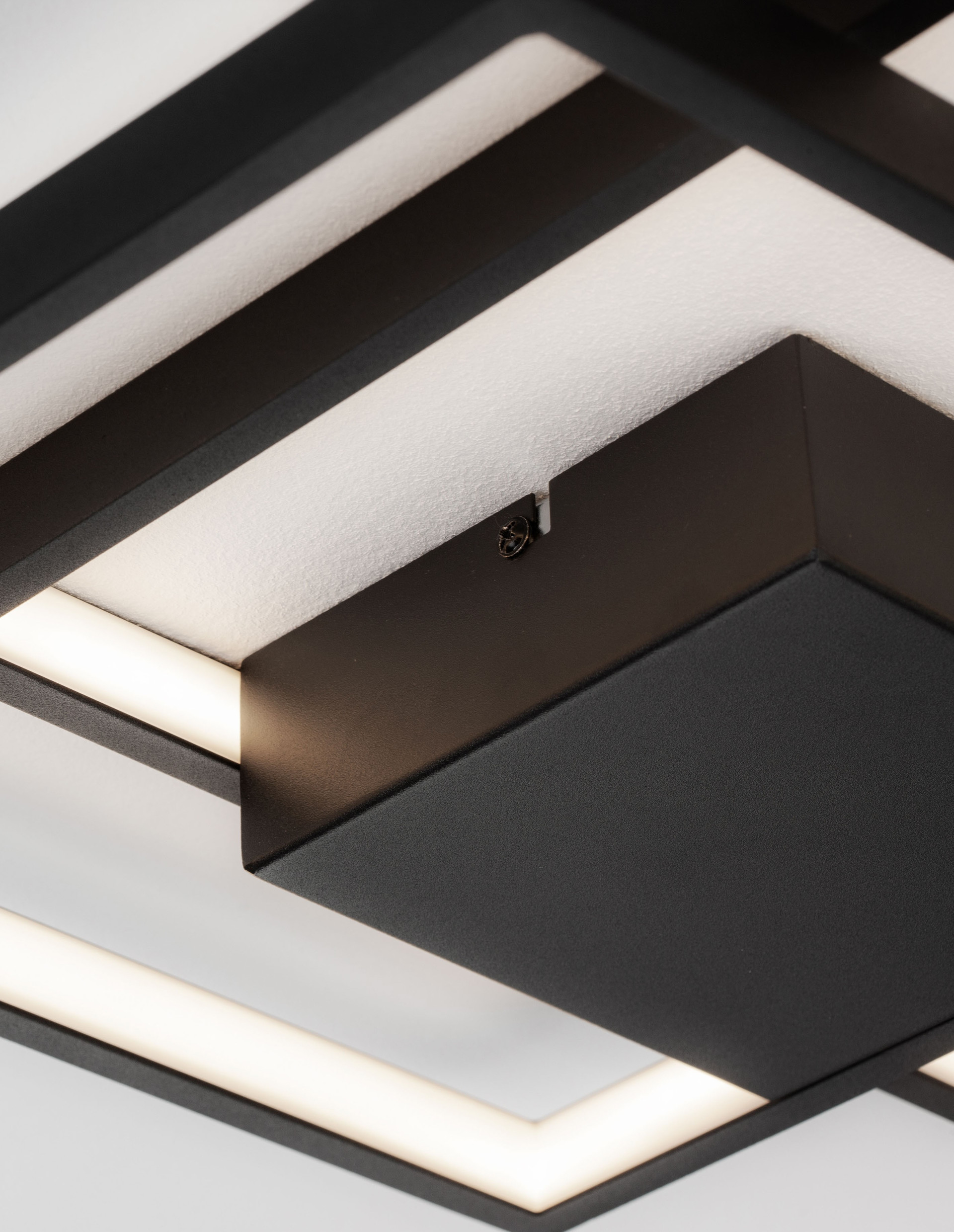 Plafon nowoczesny Luces Exclusivas MATA, czarny, LED 30 W 3000 K, szer. 42,5 cm – LE41443 - obrazek 6