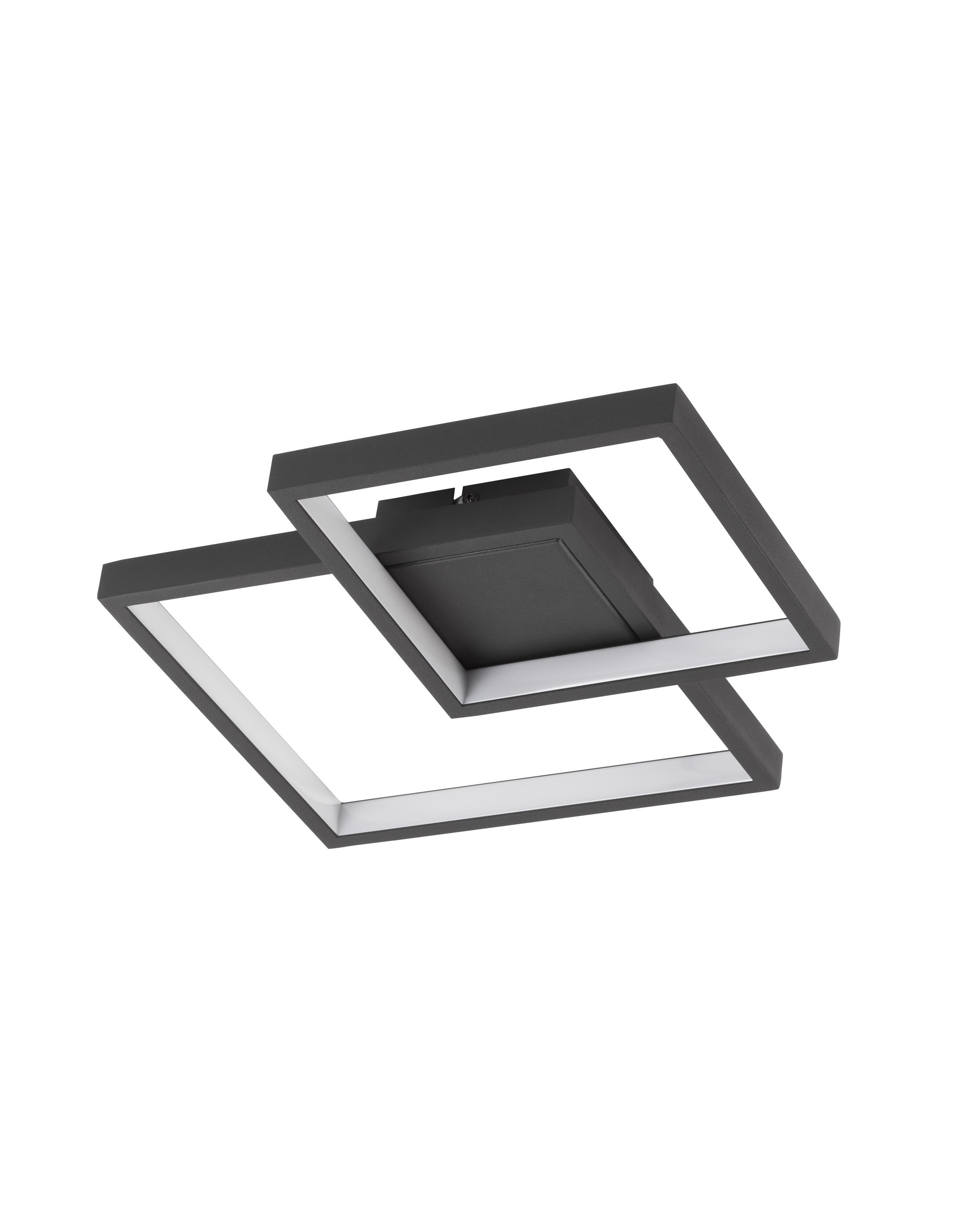 Plafon nowoczesny Luces Exclusivas MATA, czarny, LED 19 W 3000 K, szer. 32 cm – LE41441 - obrazek 2