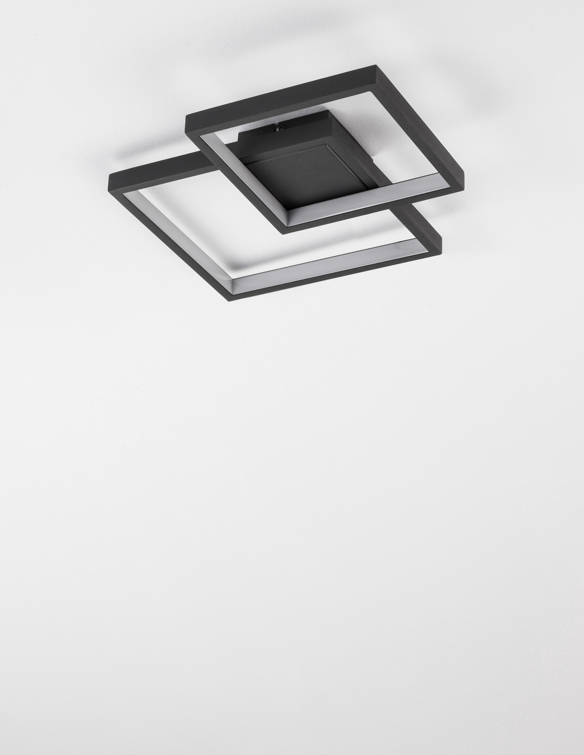 Plafon nowoczesny Luces Exclusivas MATA, czarny, LED 19 W 3000 K, szer. 32 cm – LE41441 - obrazek 3