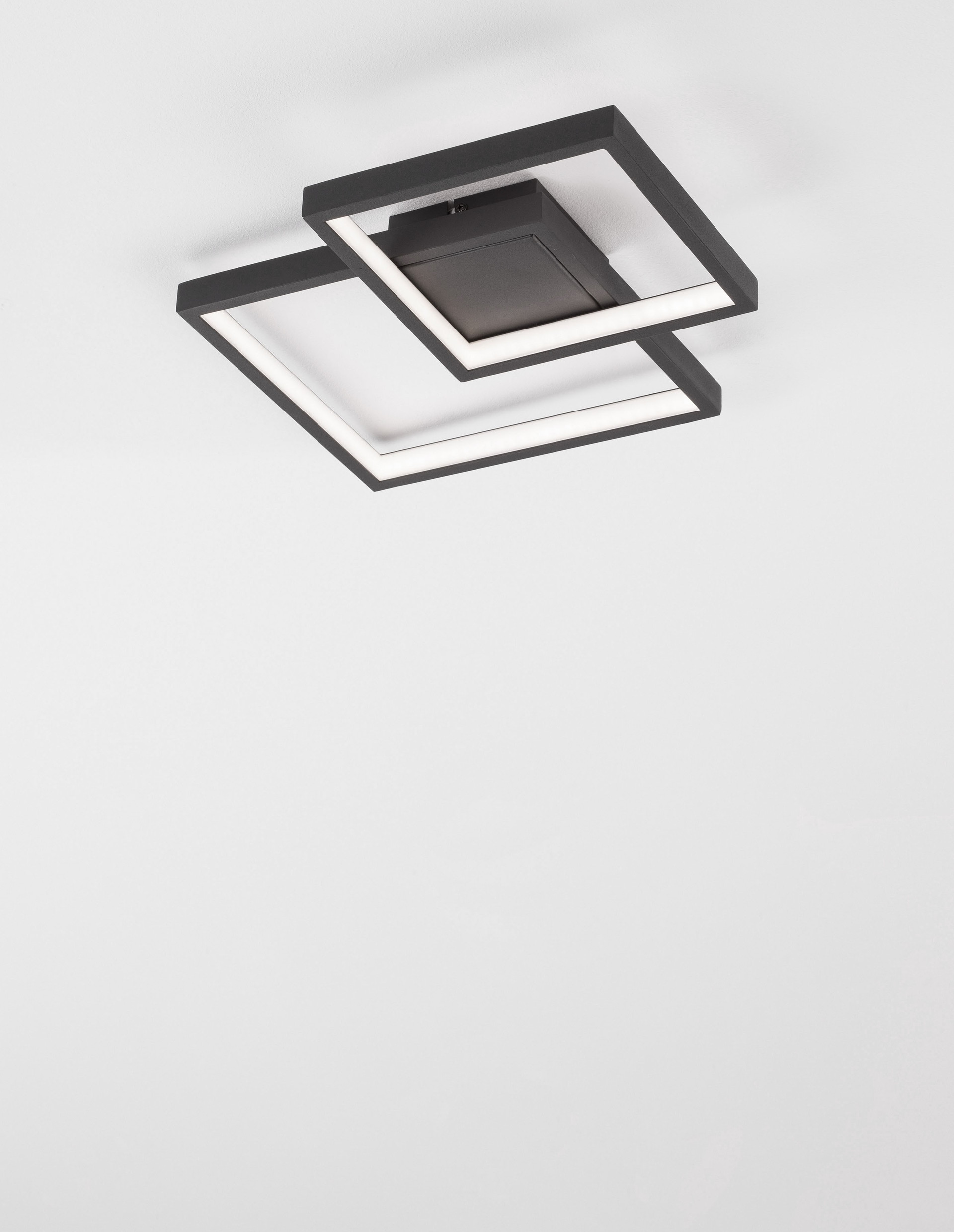 Plafon nowoczesny Luces Exclusivas MATA, czarny, LED 19 W 3000 K, szer. 32 cm – LE41441 - obrazek 4