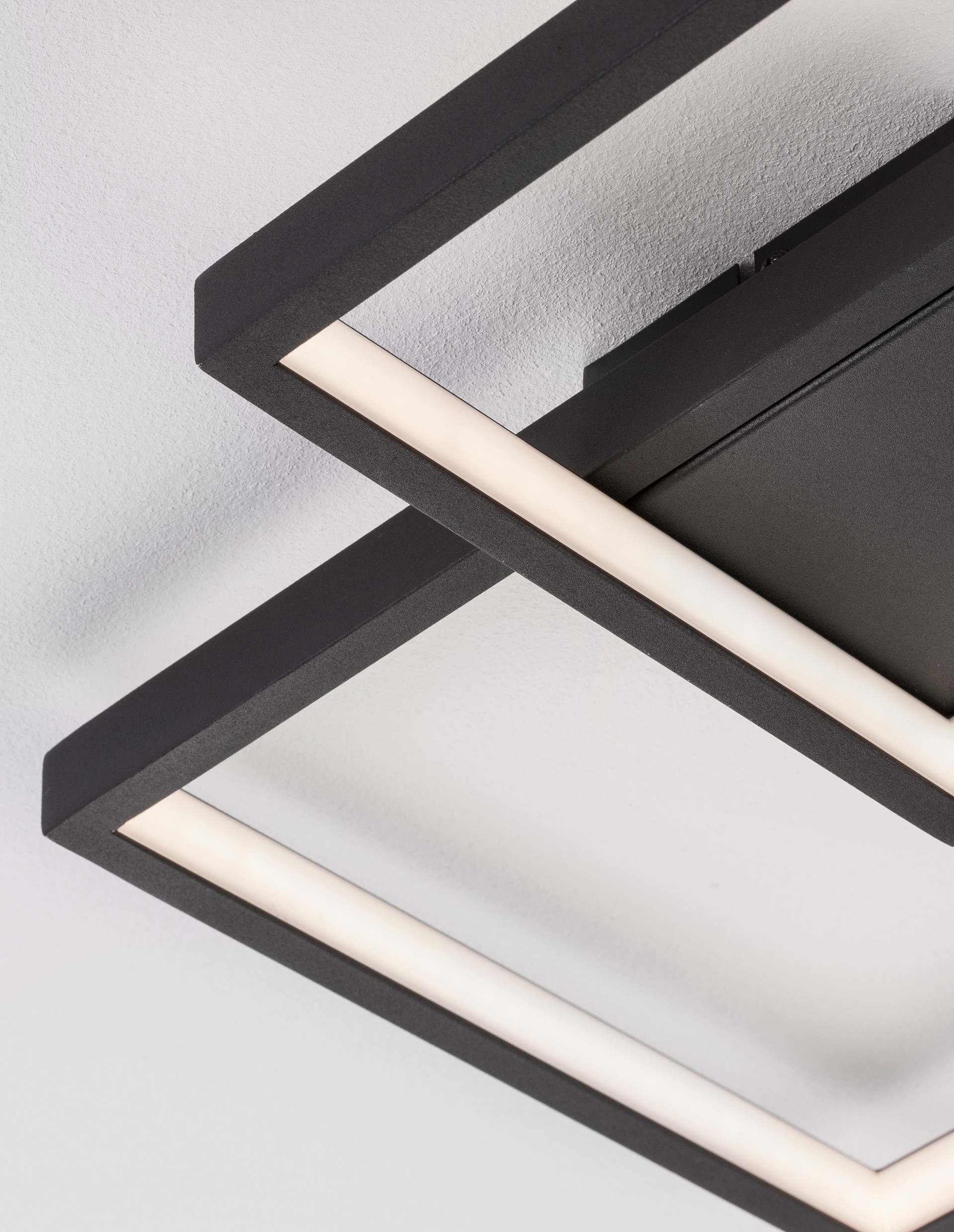 Plafon nowoczesny Luces Exclusivas MATA, czarny, LED 19 W 3000 K, szer. 32 cm – LE41441 - obrazek 5