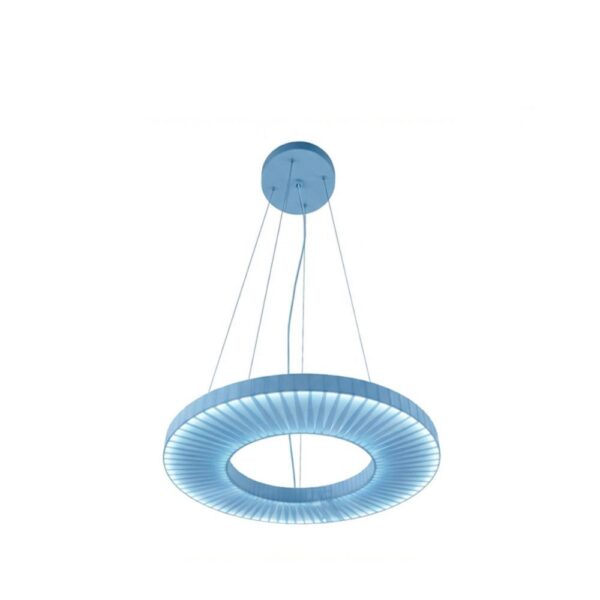 Lampa wisząca nowoczesna Antigo NEXO Z3 – niebieska, LED 49 W, 4000 K, 50 cm – 5228- NIEBIESKI