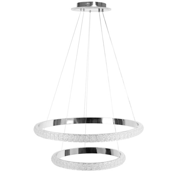LAMPA WISZĄCA LED G046-2CP CHROME