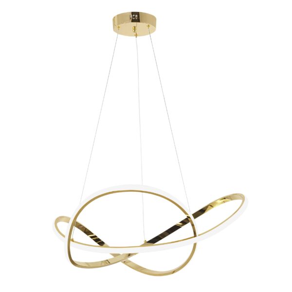 LAMPA WISZĄCA LED G078-1CP ZŁOTA