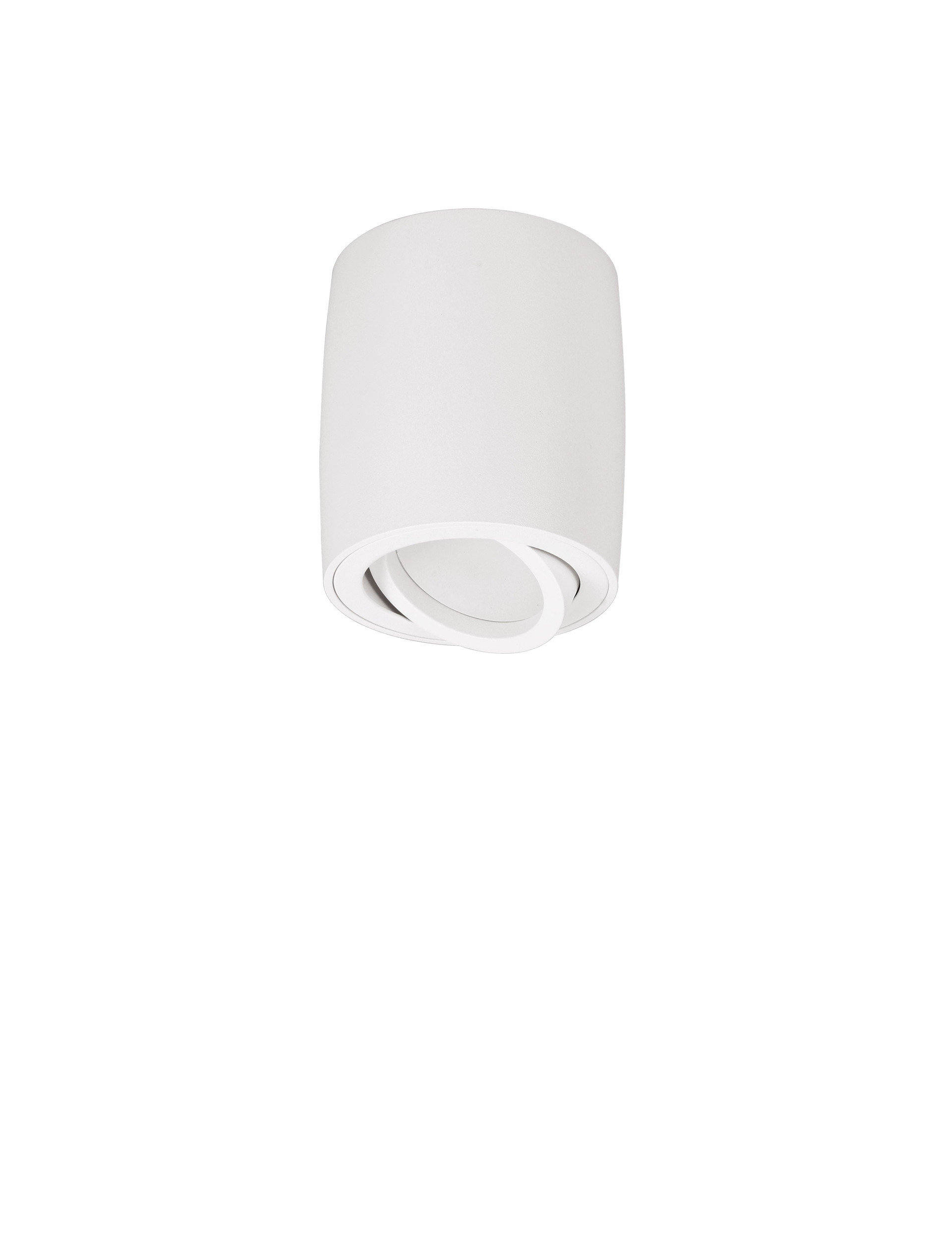 Reflektor sufitowy minimalistyczny Luces Exclusivas CARRIZAL, biały, 1 × GU10, Ø 8 cm – LE61430 - obrazek 2