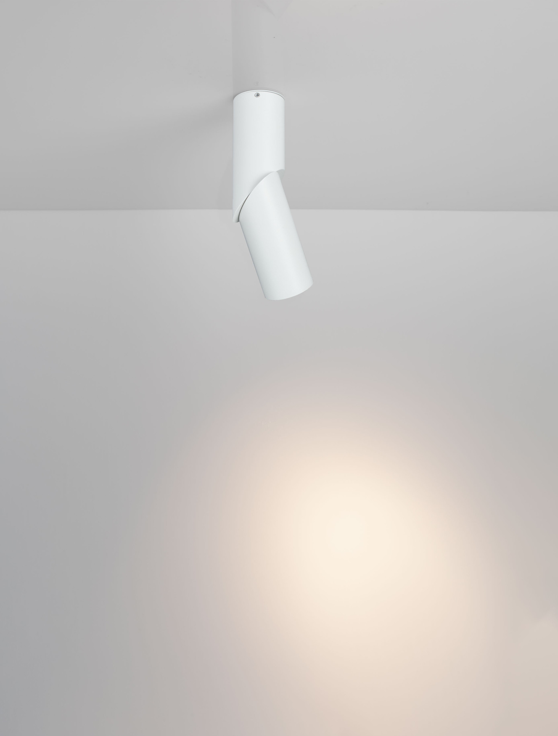 Lampa sufitowa minimalistyczna Luces Exclusivas ACARIGUA, biała, LED 6 W 3000 K, Ø 4 cm – LE61355