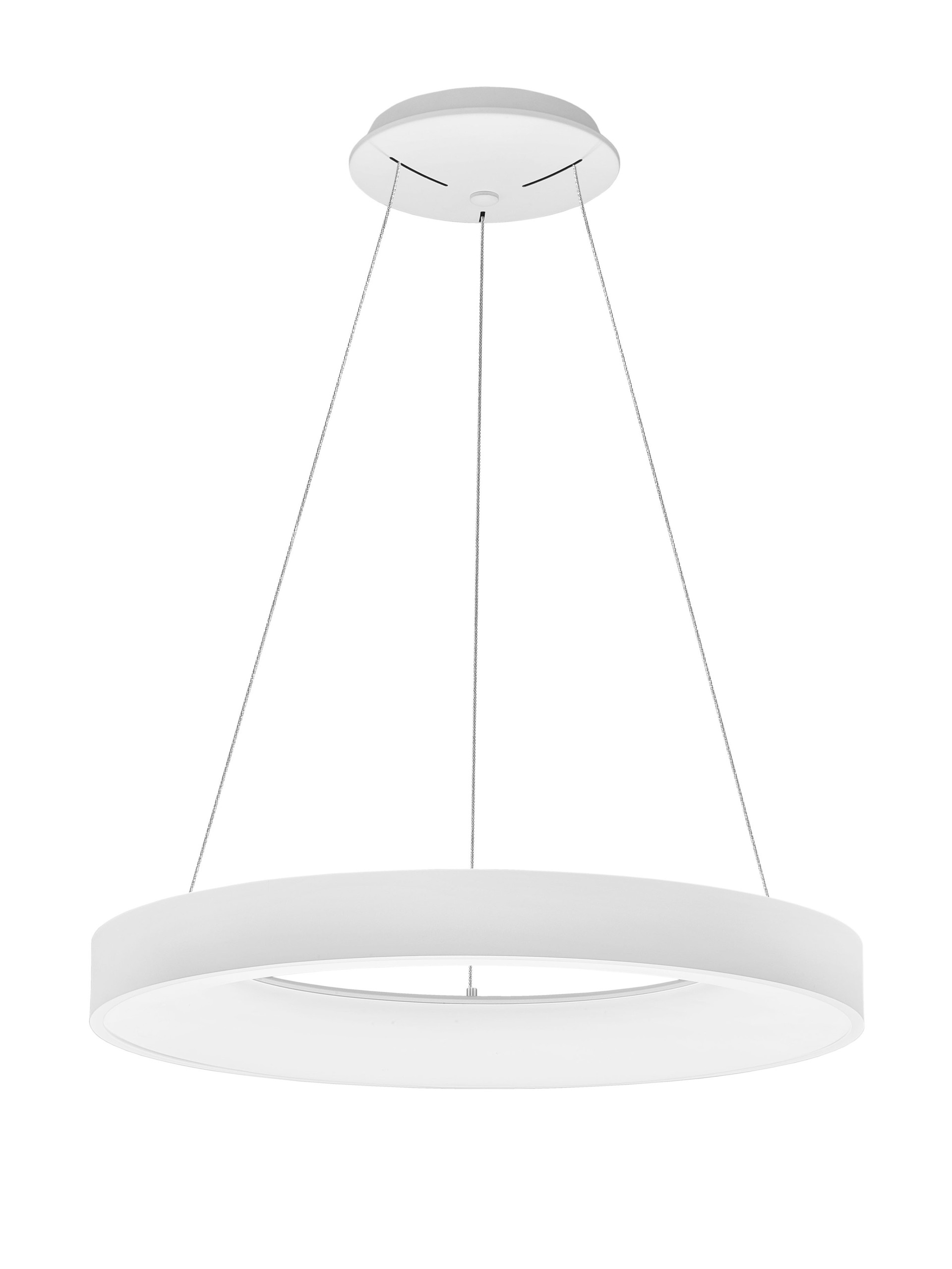 Lampa wisząca nowoczesna Luces Exclusivas TOME SMART, biała, LED 50 W 4000 K, Ø 60 cm – LE41516 - obrazek 2