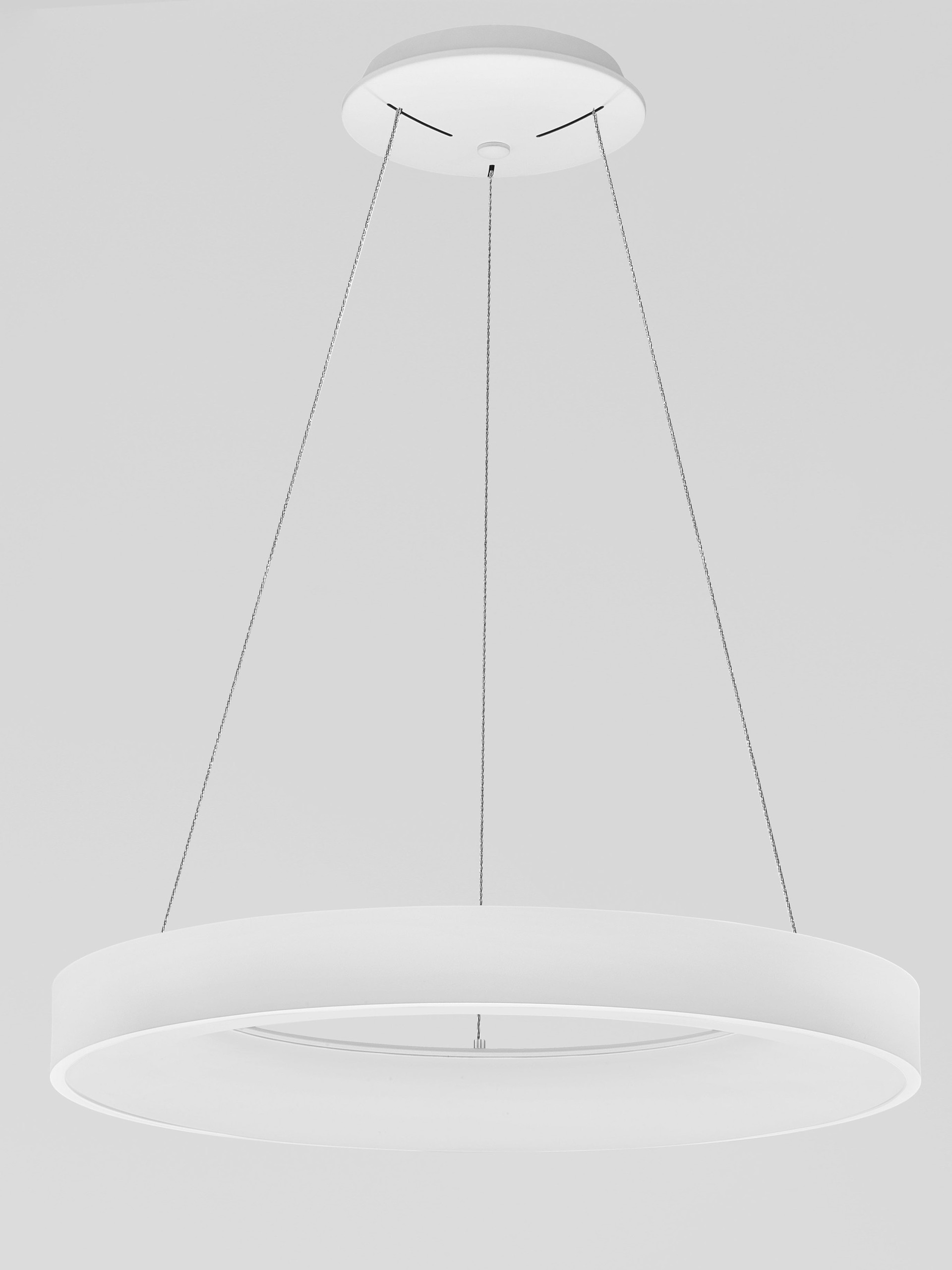 Lampa wisząca nowoczesna Luces Exclusivas TOME SMART, biała, LED 50 W 4000 K, Ø 60 cm – LE41516 - obrazek 3
