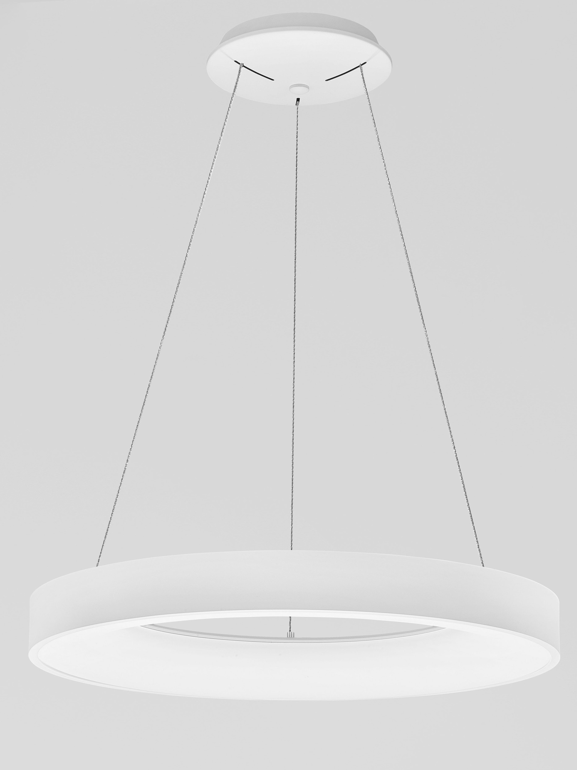 Lampa wisząca nowoczesna Luces Exclusivas TOME SMART, biała, LED 50 W 4000 K, Ø 60 cm – LE41516 - obrazek 4