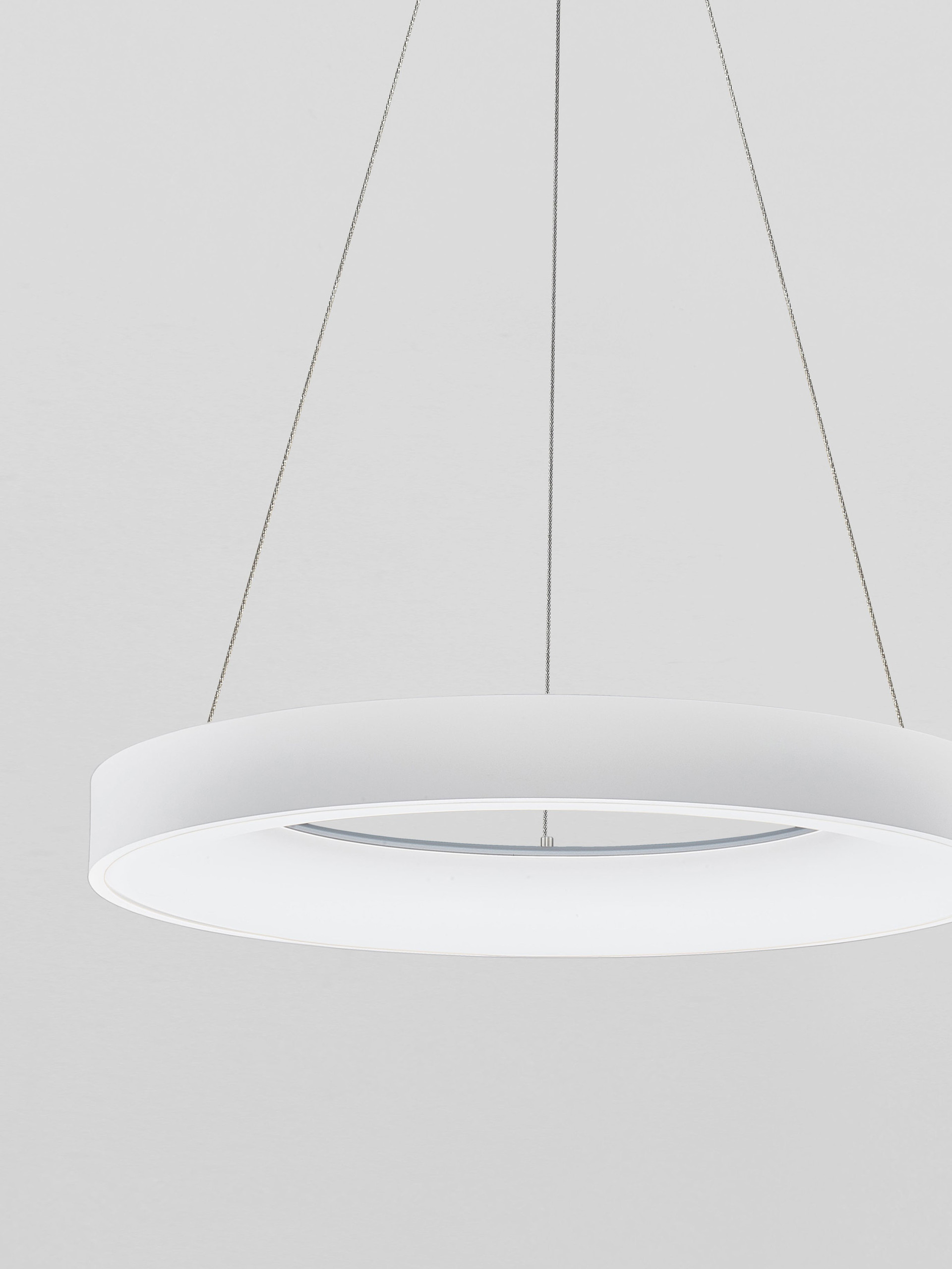 Lampa wisząca nowoczesna Luces Exclusivas TOME SMART, biała, LED 50 W 4000 K, Ø 60 cm – LE41516 - obrazek 5