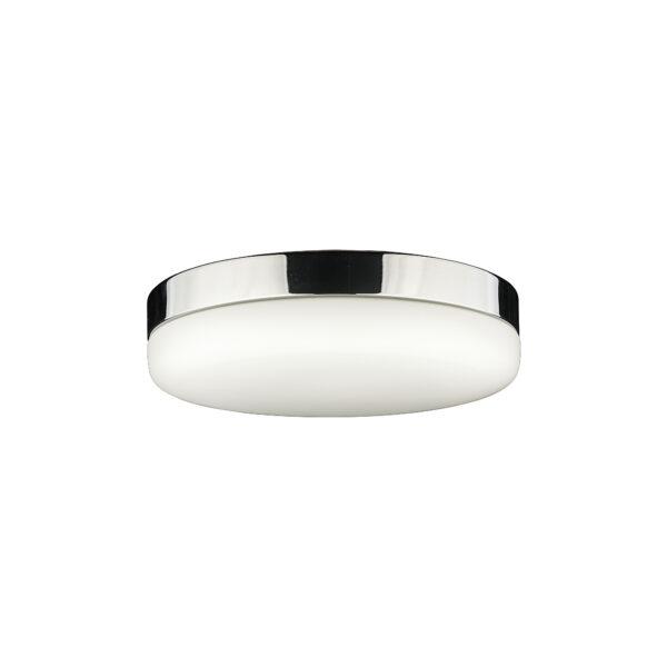 Plafon nowoczesny KASAI 9490, chrom / biały, 2×E27 – Nowodvorski Lighting