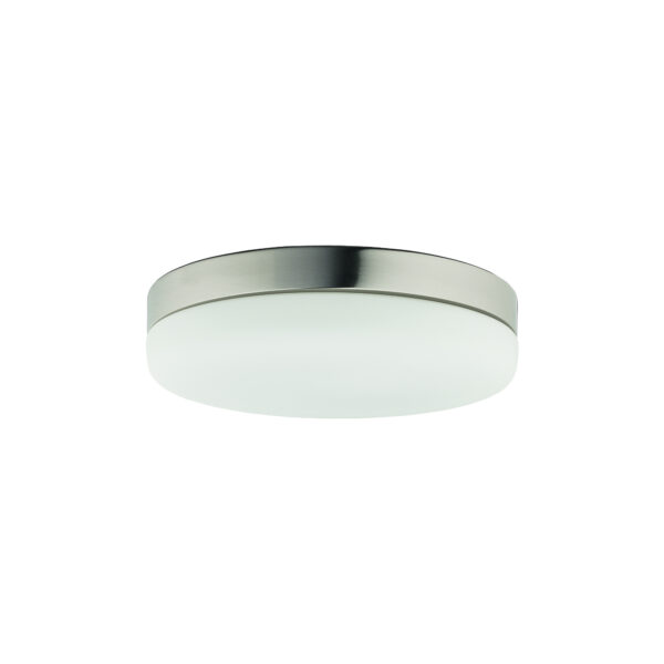 Plafon nowoczesny KASAI 9491, srebrny satynowy / biały, 2×E27 – Nowodvorski Lighting