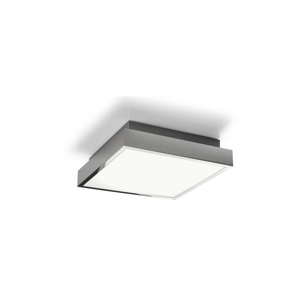Plafon nowoczesny BASSA LED 9500, chrom / biały, 18 W 4000 K – Nowodvorski Lighting