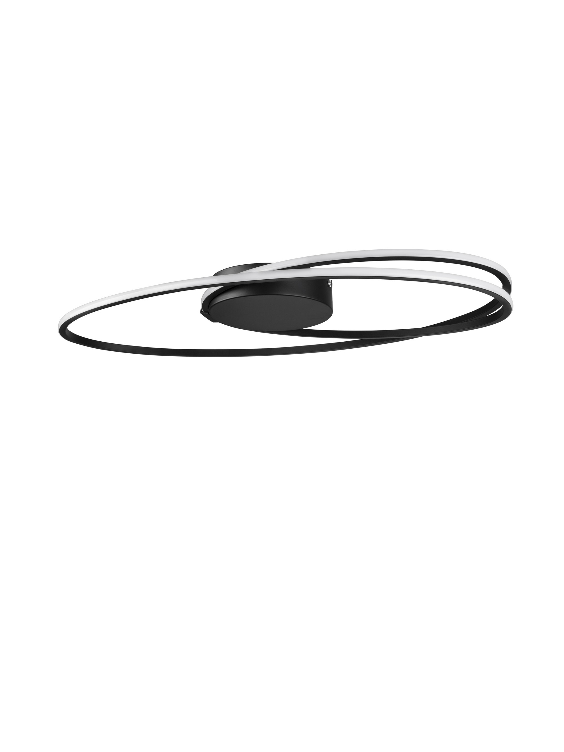 Plafon nowoczesny Luces Exclusivas LIMON, czarny, LED 28 W 3000 K, Ø 60 cm – LE41665 - obrazek 2