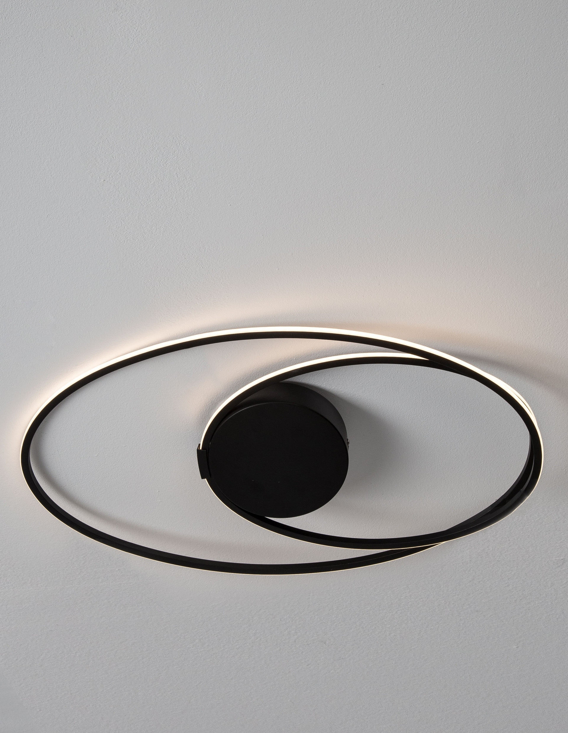 Plafon nowoczesny Luces Exclusivas LIMON, czarny, LED 28 W 3000 K, Ø 60 cm – LE41665 - obrazek 6