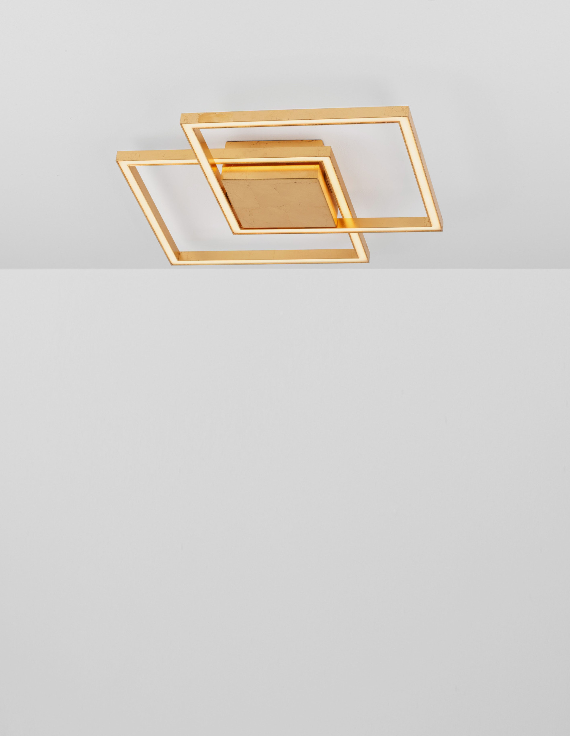 Plafon nowoczesny Luces Exclusivas PICO, złoty, LED 25 W 3000 K, szer. 46 cm – LE41457 - obrazek 4