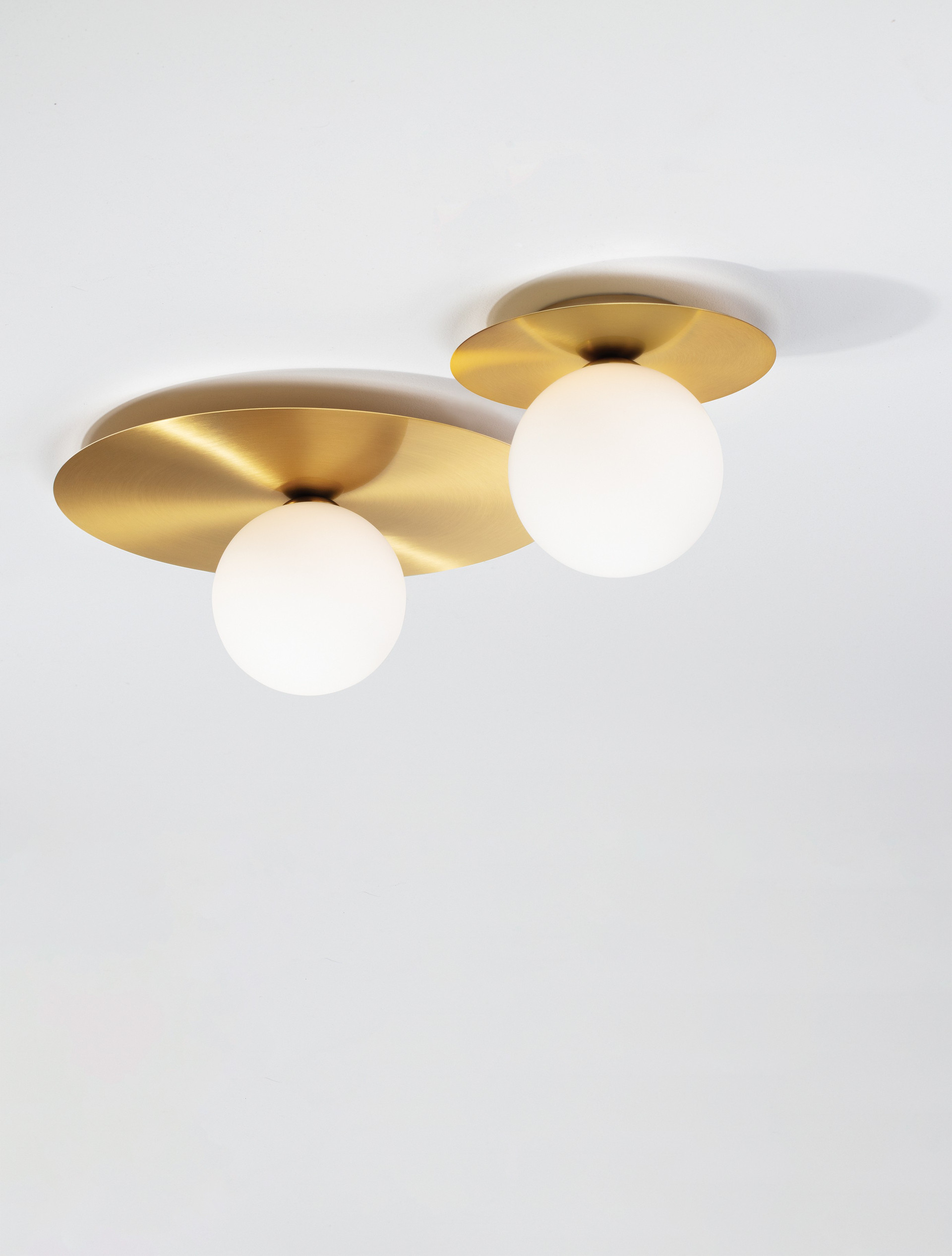 Plafon nowoczesny Luces Exclusivas BALCON, biało-złoty, 1 × G9, Ø 23 cm – LE43692 - obrazek 7
