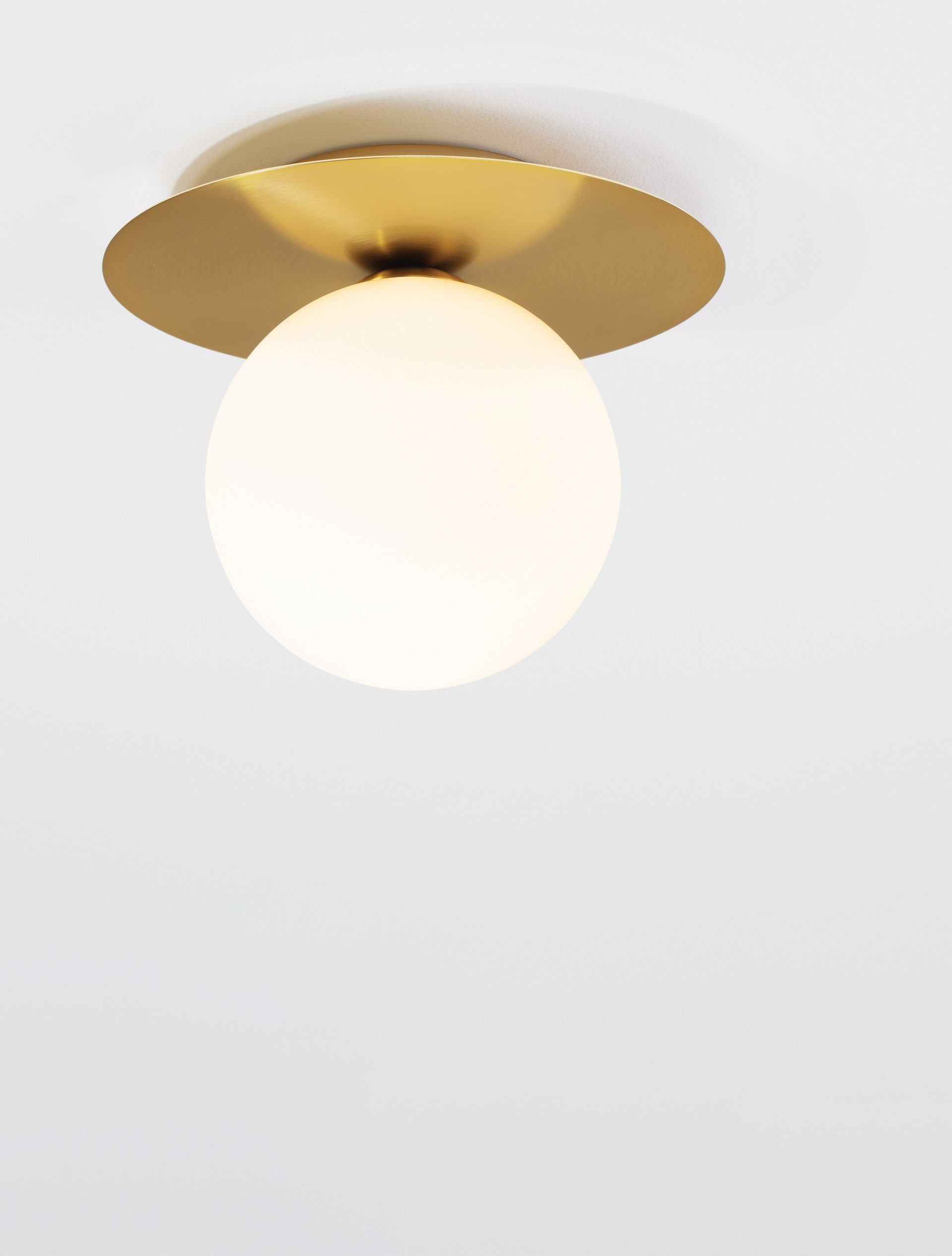 Plafon nowoczesny Luces Exclusivas BALCON, biało-złoty, 1 × G9, Ø 23 cm – LE43692 - obrazek 8
