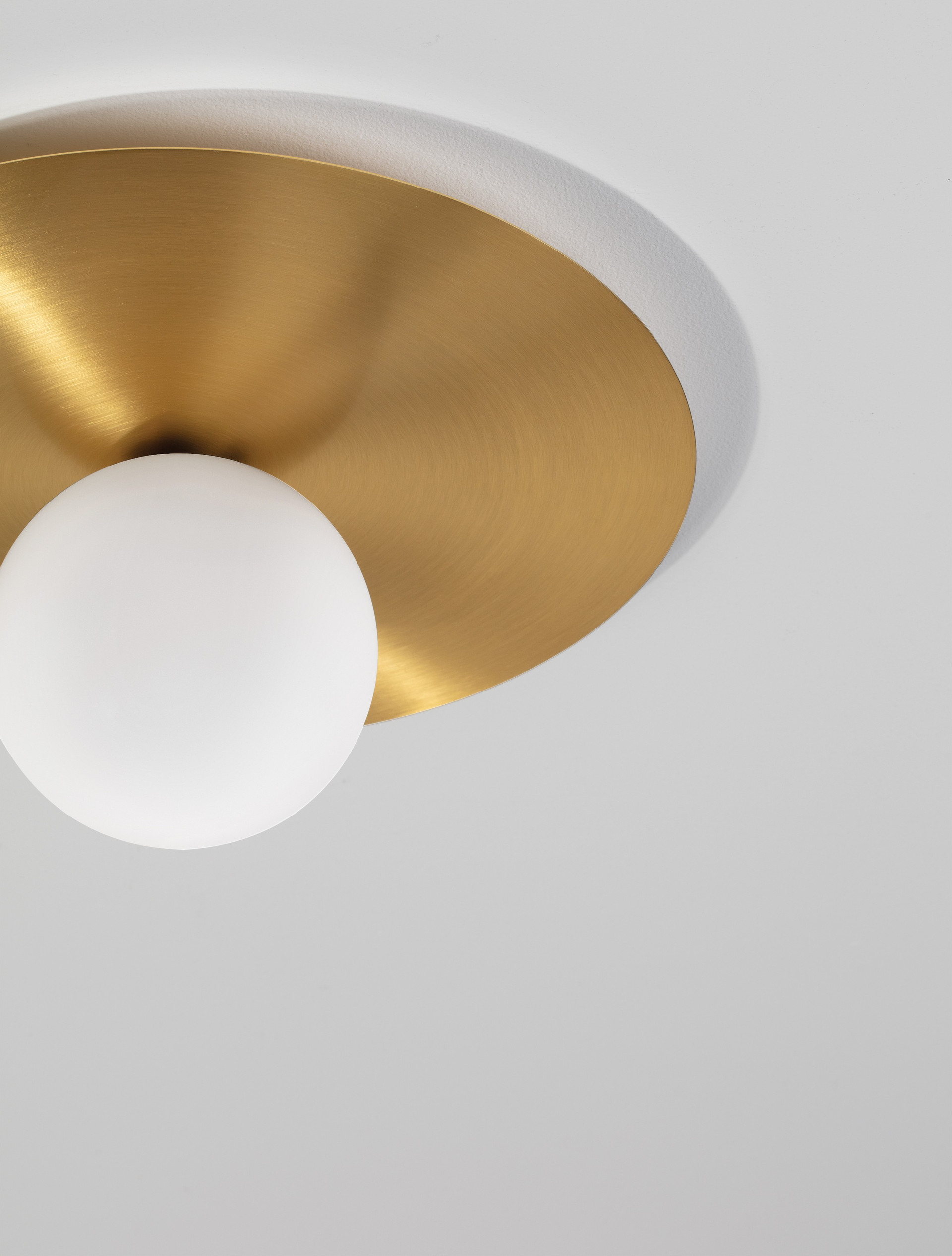 Plafon nowoczesny Luces Exclusivas BALCON, biało-złoty, 1 × G9, Ø 40 cm – LE43693 - obrazek 11