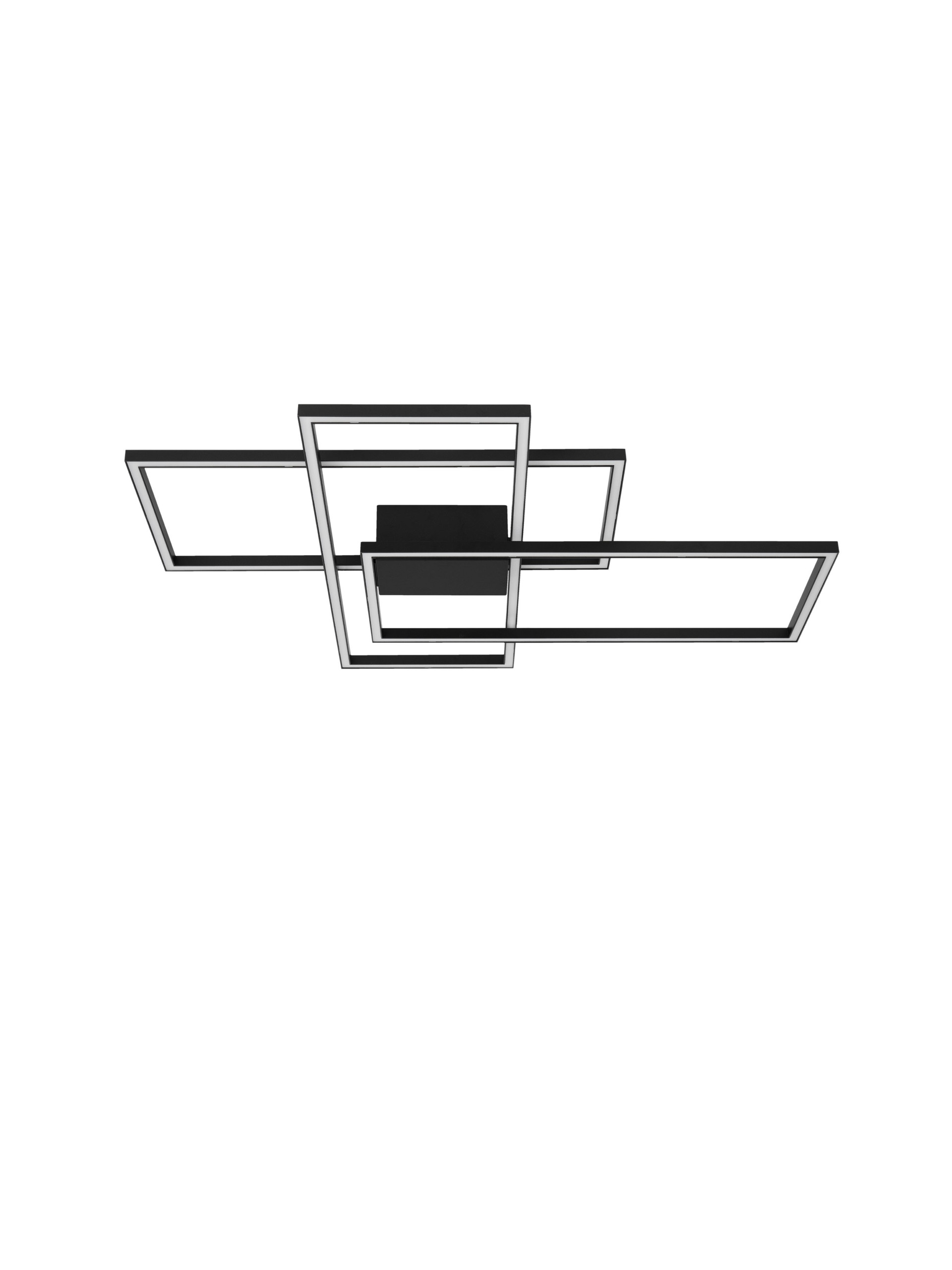 Plafon nowoczesny Luces Exclusivas PICO, czarny, LED 55 W 3000 K, szer. 67 cm – LE41455 - obrazek 2