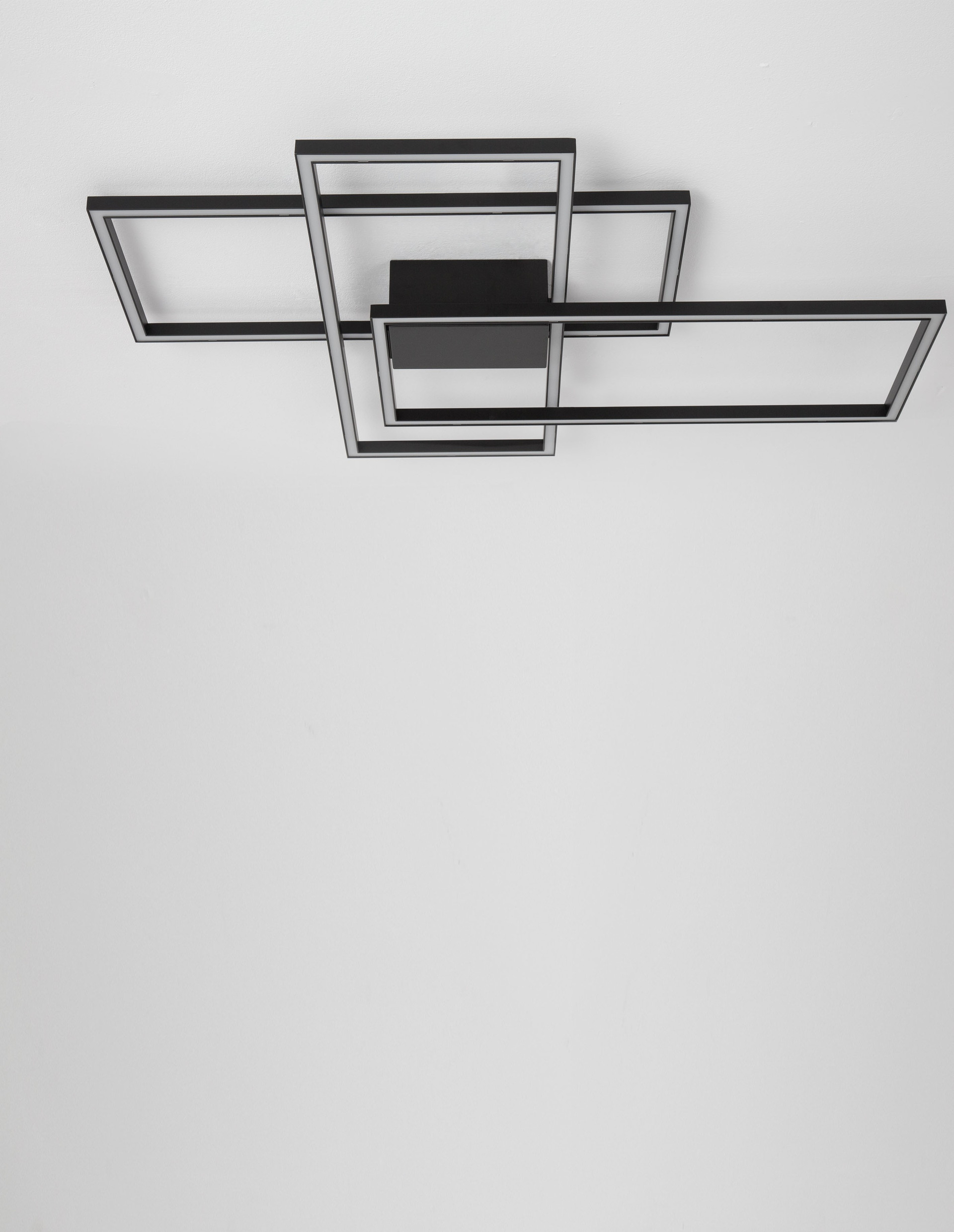 Plafon nowoczesny Luces Exclusivas PICO, czarny, LED 55 W 3000 K, szer. 67 cm – LE41455 - obrazek 3