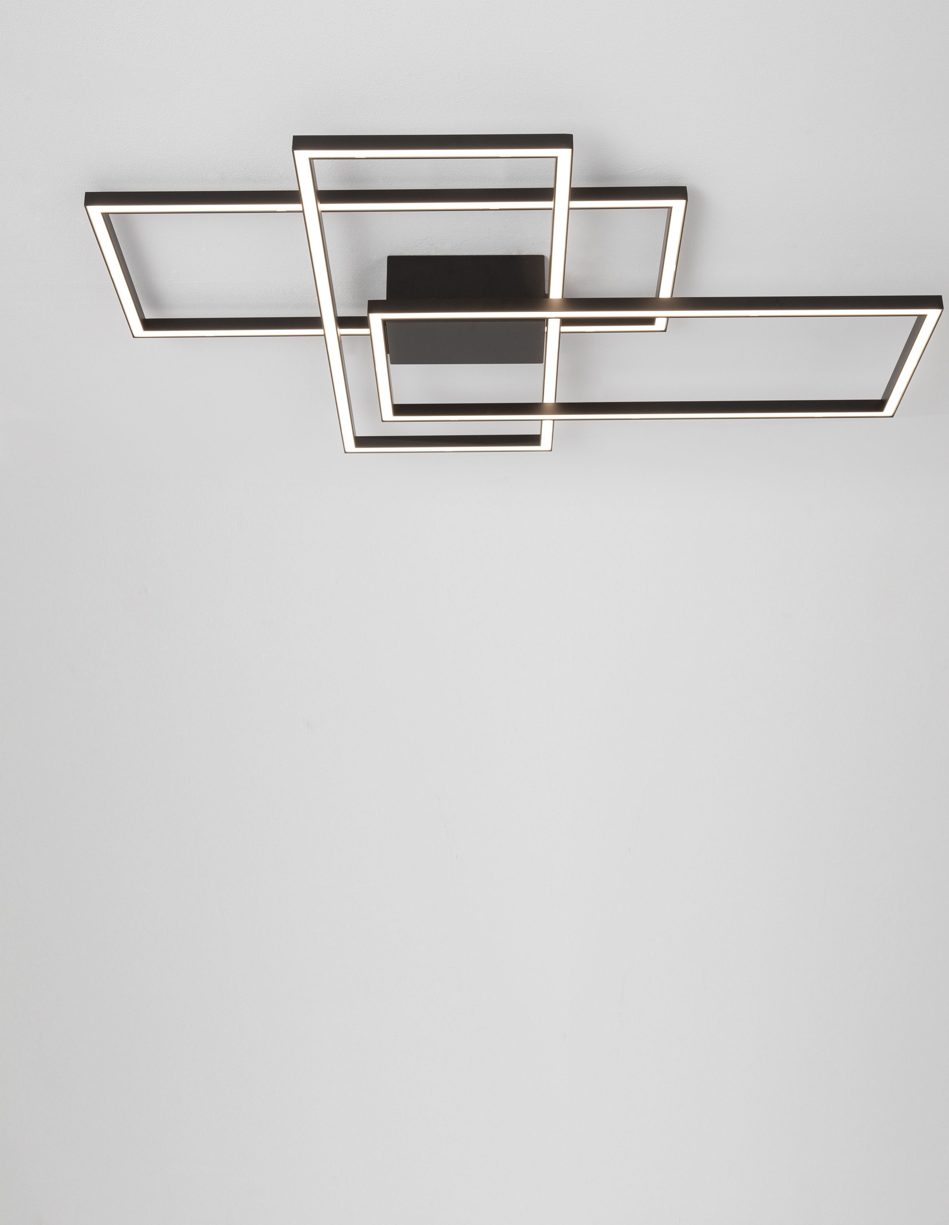 Plafon nowoczesny Luces Exclusivas PICO, czarny, LED 55 W 3000 K, szer. 67 cm – LE41455 - obrazek 4