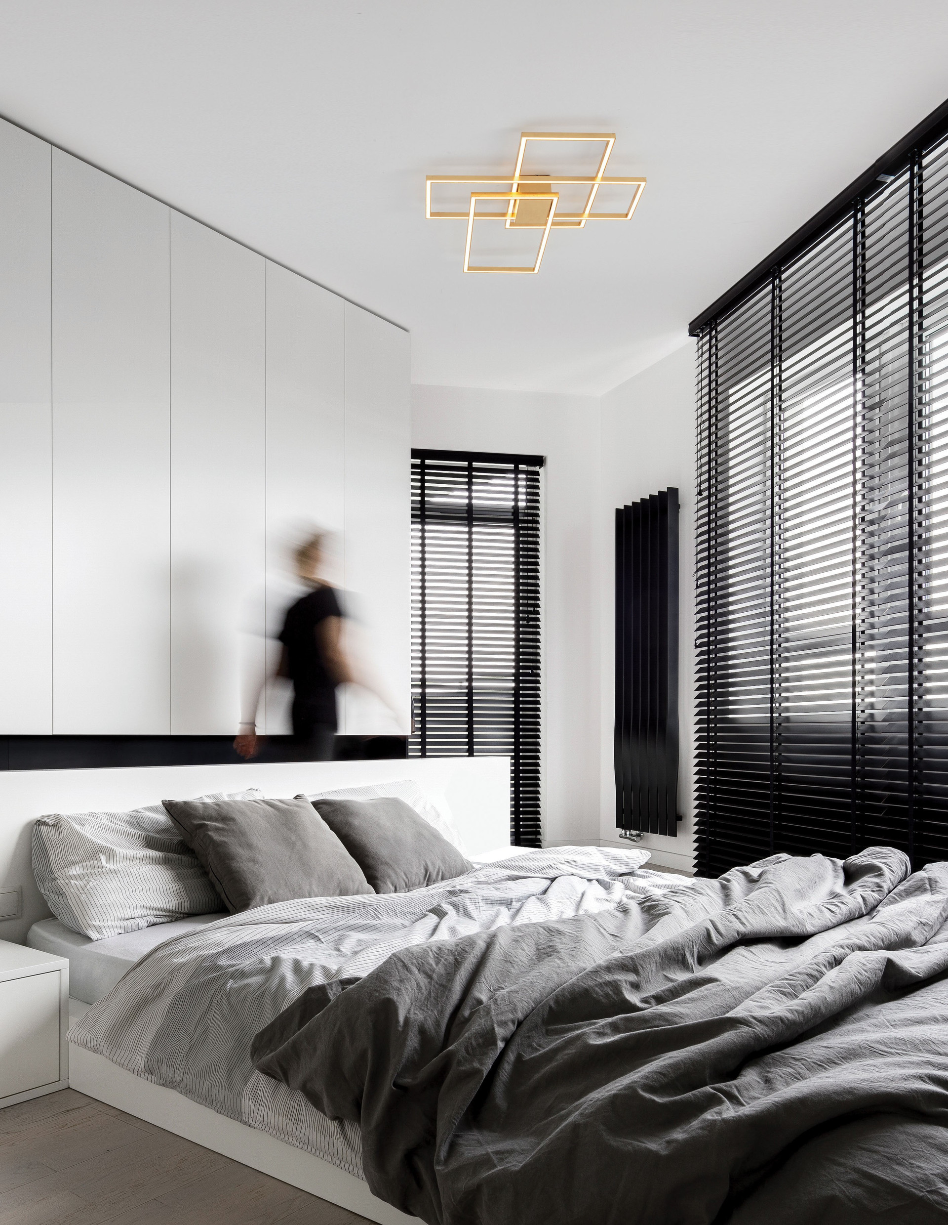 Plafon nowoczesny Luces Exclusivas PICO, złoty, LED 55 W 3000 K, szer. 67 cm – LE41458