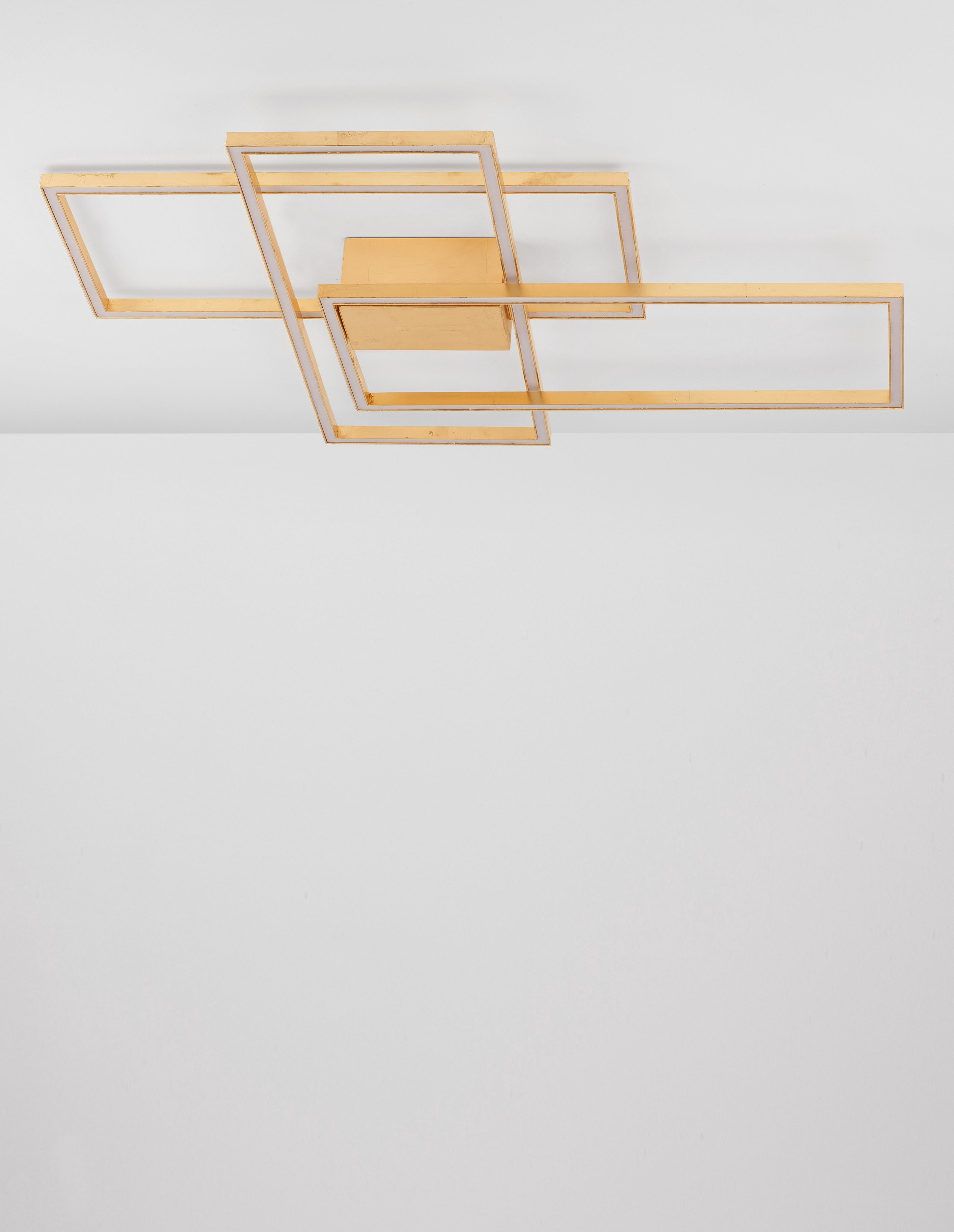 Plafon nowoczesny Luces Exclusivas PICO, złoty, LED 55 W 3000 K, szer. 67 cm – LE41458 - obrazek 3