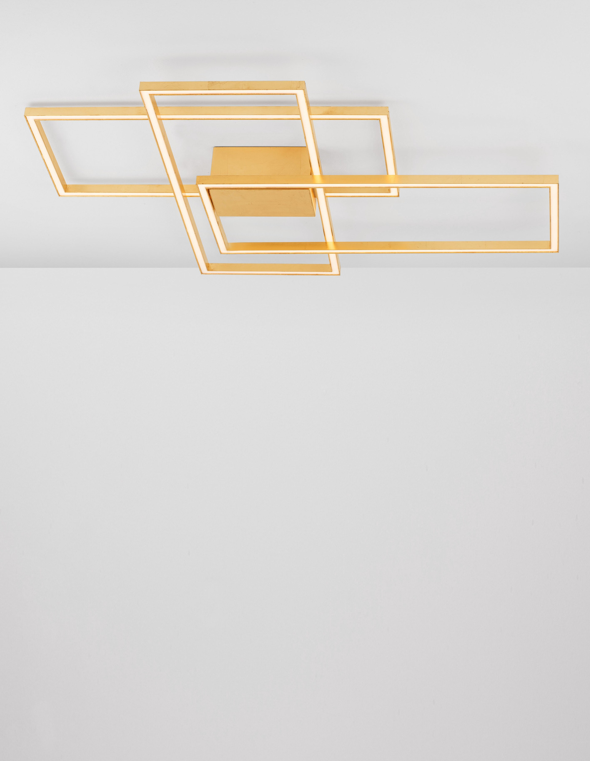 Plafon nowoczesny Luces Exclusivas PICO, złoty, LED 55 W 3000 K, szer. 67 cm – LE41458 - obrazek 4