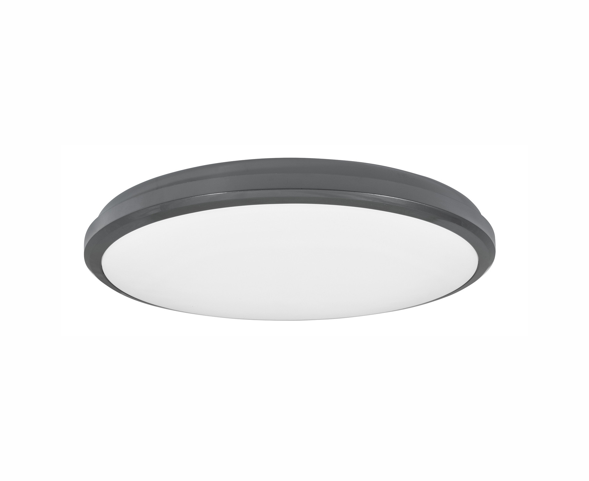 Plafon zewnętrzny minimalistyczny Luces Exclusivas TALAVERA, ciemnoszary, LED 25 W 3000 K, Ø 32 cm – LE71426 - obrazek 2