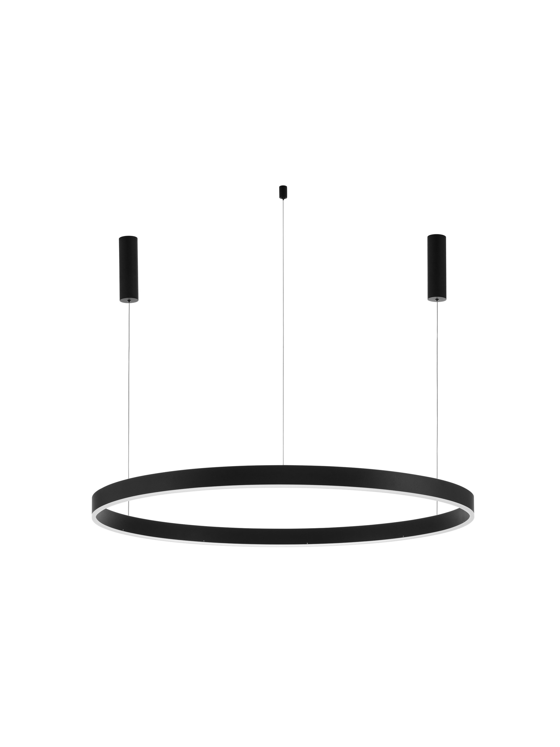 Lampa wisząca nowoczesna Luces Exclusivas JACA, czarna, LED 72 W 3000 K, Ø 120 cm – LE42768 - obrazek 2