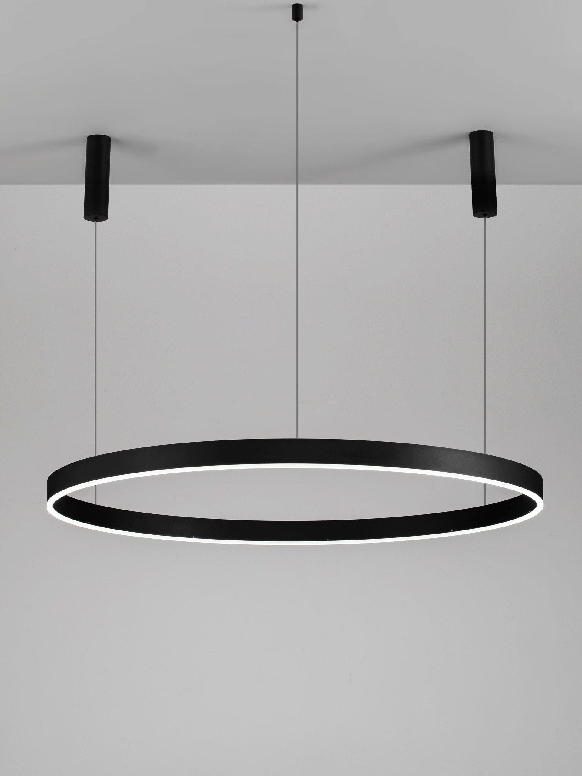 Lampa wisząca nowoczesna Luces Exclusivas JACA, czarna, LED 72 W 3000 K, Ø 120 cm – LE42768 - obrazek 4