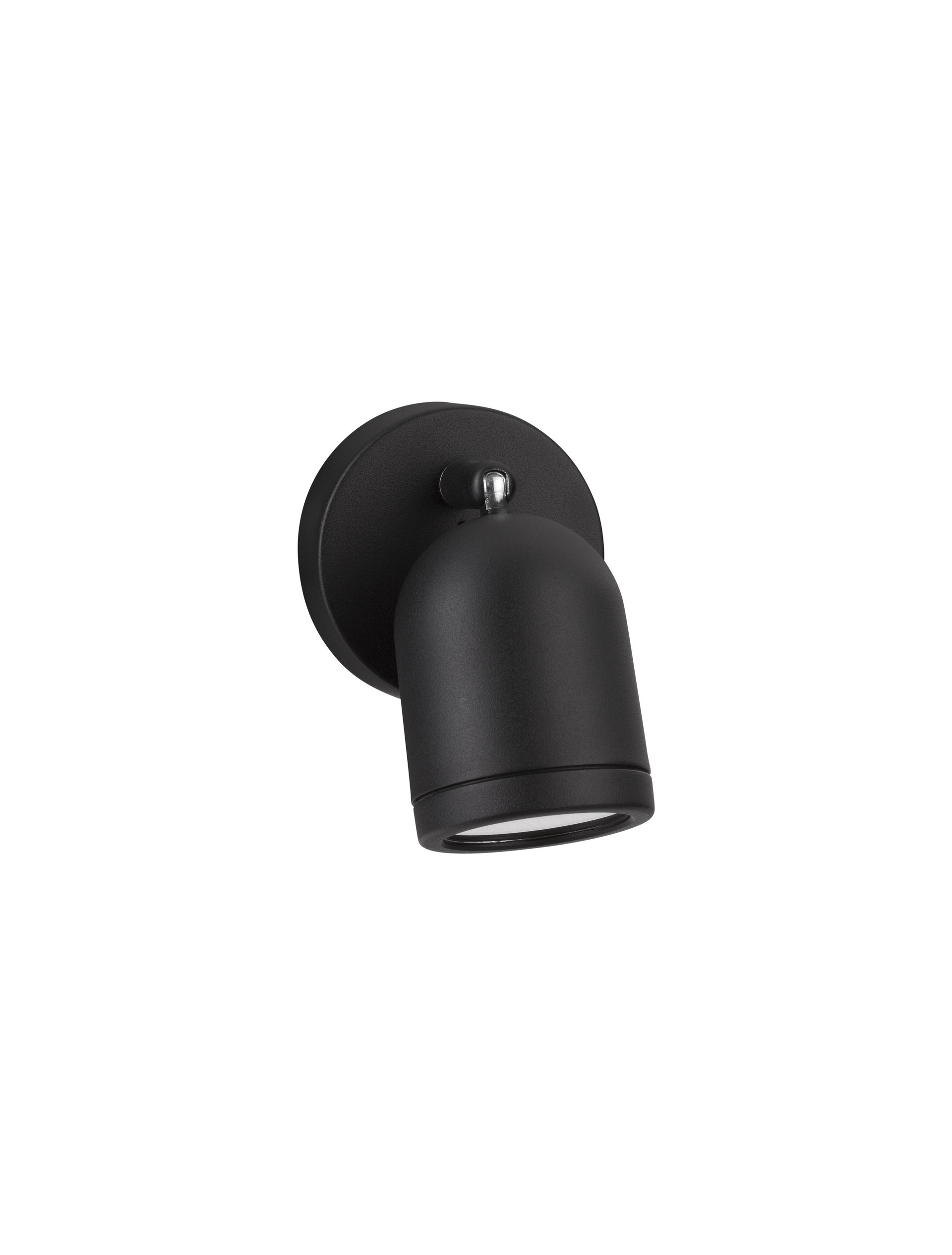 Plafon łazienkowy nowoczesny Luces Exclusivas ACALAN, czarny, 1 × GU10, Ø 6 cm – LE43447 - obrazek 2