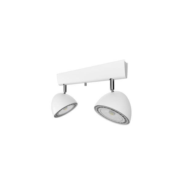 Lampa sufitowa punktowa nowoczesna VESPA 9593, biała, 2×GU10 – Nowodvorski Lighting