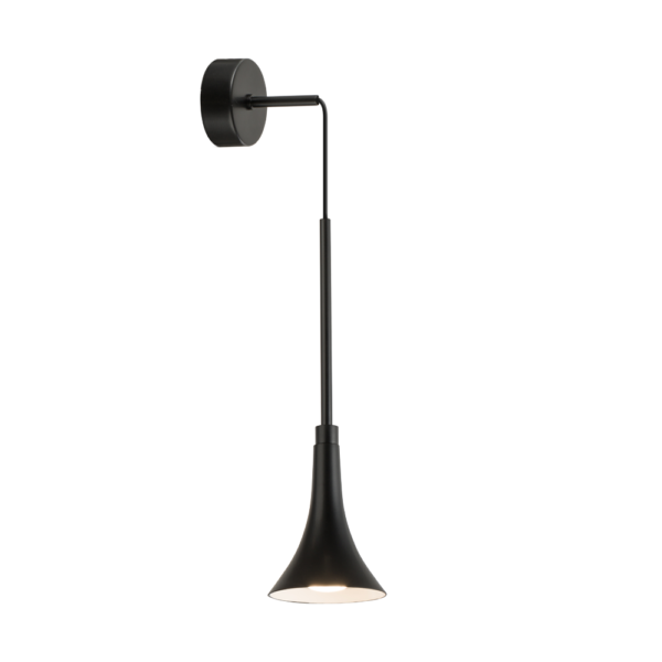 Kinkiet nowoczesny Antigo KANZAKI – czarny, LED, 3000 K – 7922