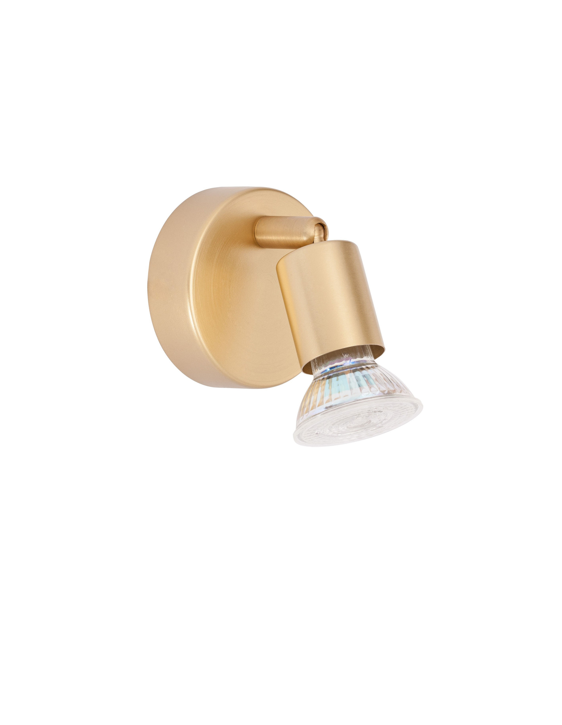 Reflektor ścienny nowoczesny Luces Exclusivas MENDOZA, złoty, 1 × GU10, Ø 8 cm – LE42478 - obrazek 2