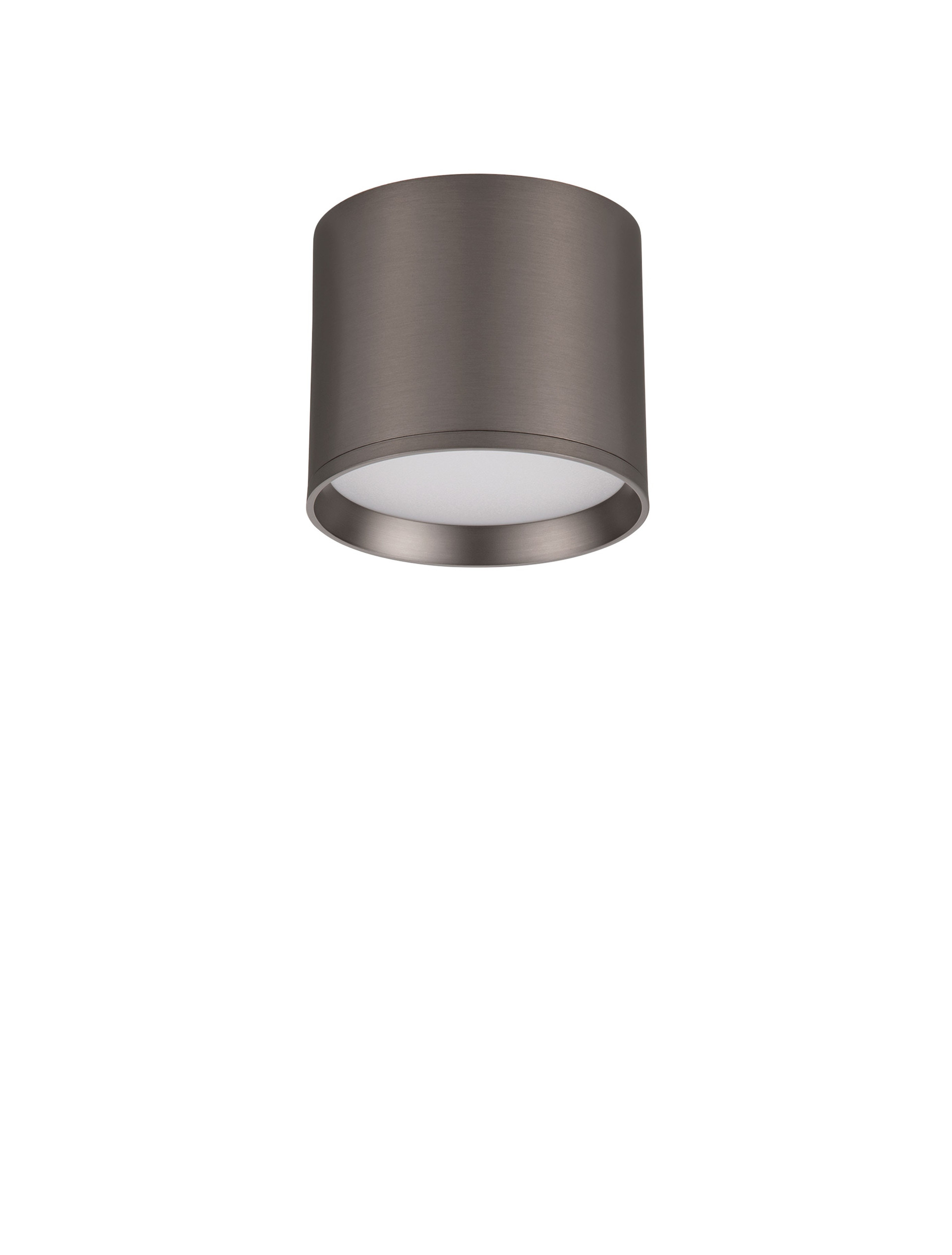 Reflektor sufitowy minimalistyczny Luces Exclusivas RINVELA, szary, LED 10 W 3000 K, Ø 10 cm – LE45504 - obrazek 2