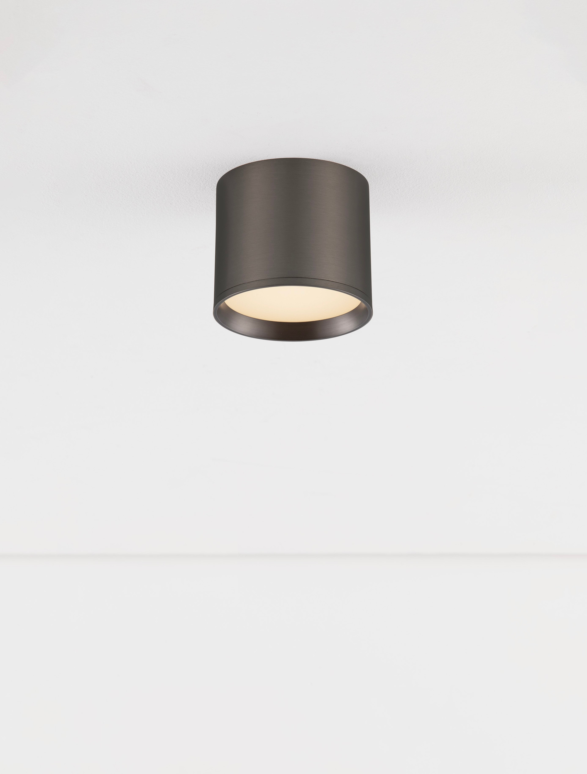 Reflektor sufitowy minimalistyczny Luces Exclusivas RINVELA, szary, LED 10 W 3000 K, Ø 10 cm – LE45504 - obrazek 4
