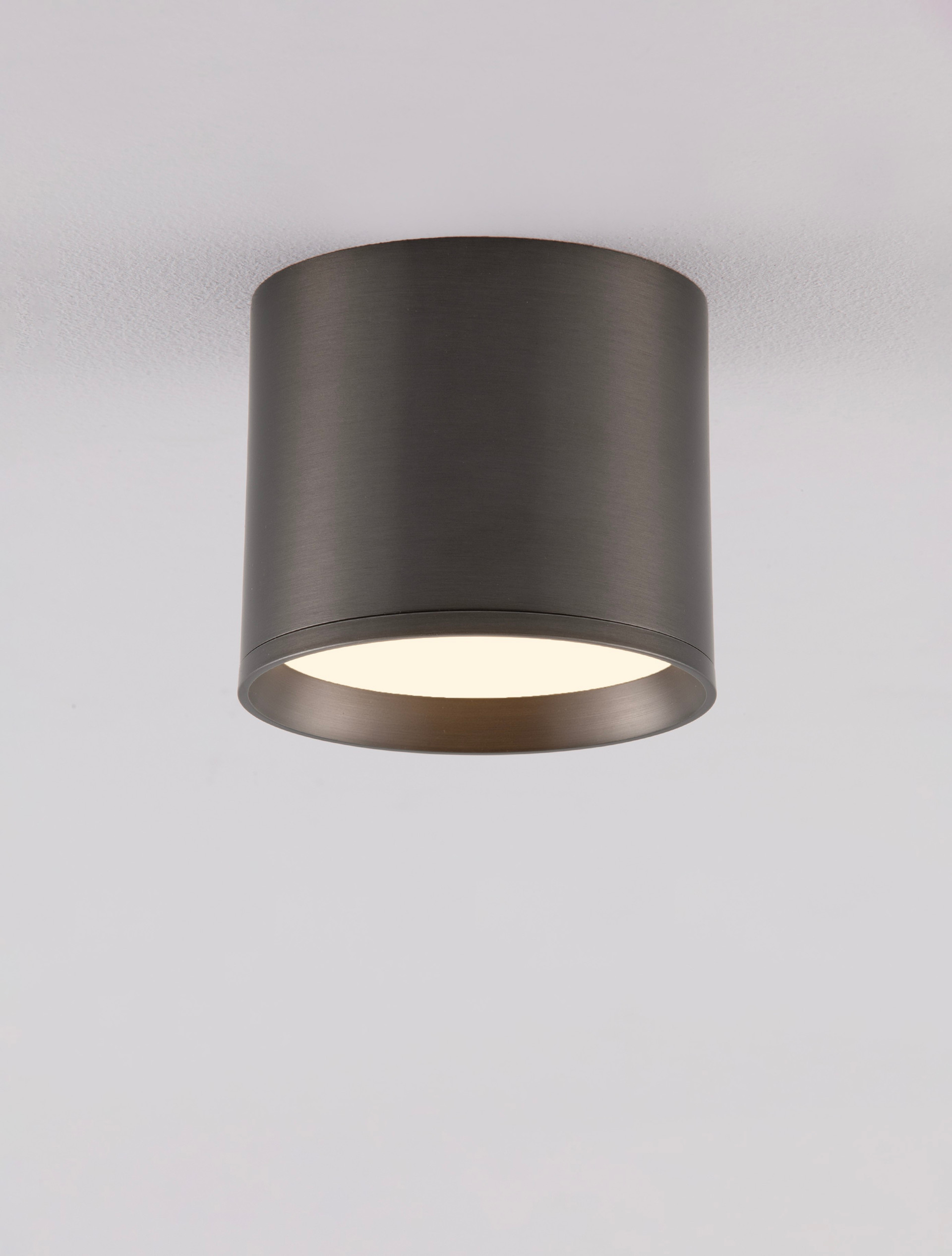 Reflektor sufitowy minimalistyczny Luces Exclusivas RINVELA, szary, LED 10 W 3000 K, Ø 10 cm – LE45504 - obrazek 5
