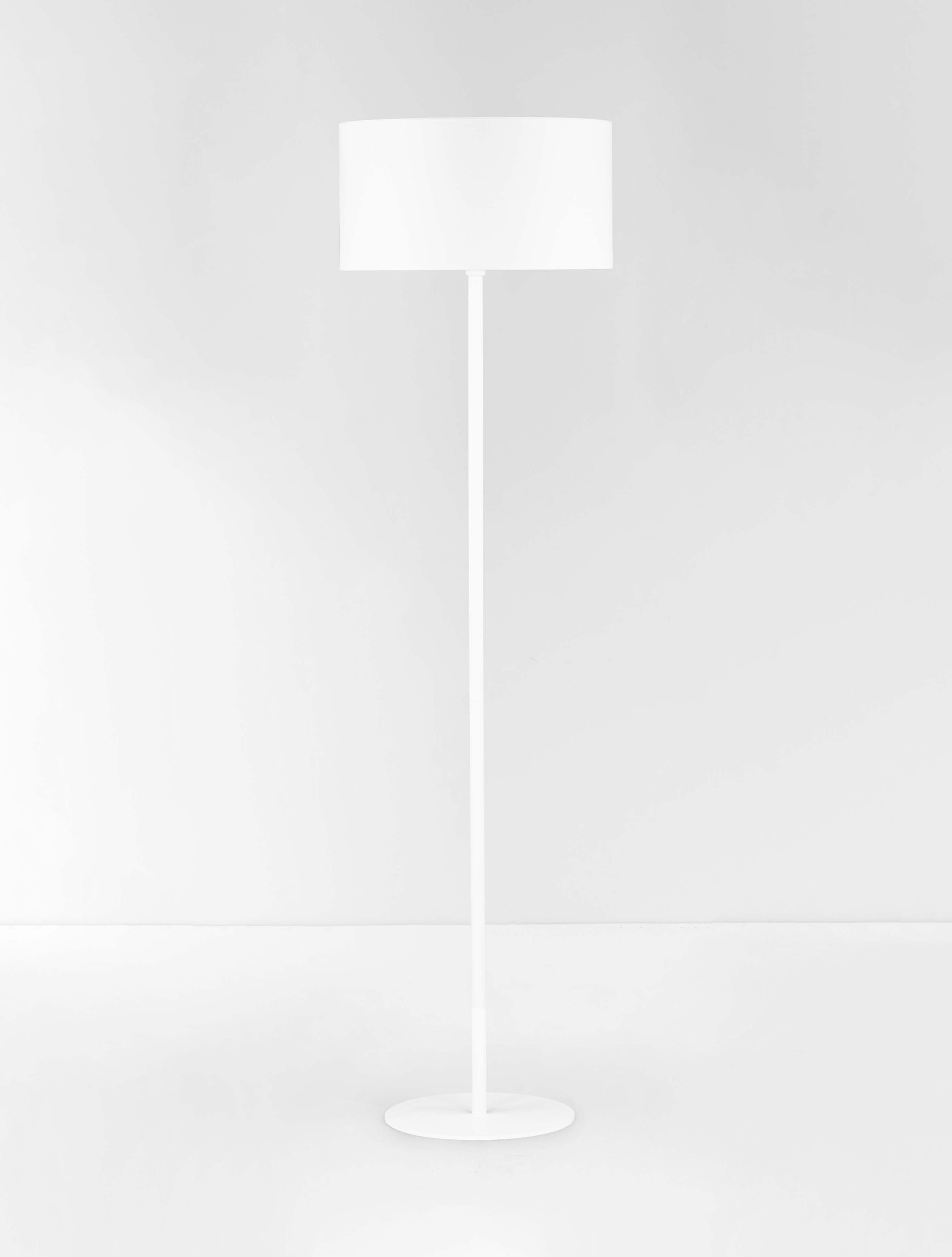 Lampa podłogowa nowoczesna Luces Exclusivas GUAVIARE, biała, 1 × E27, wys. 165 cm – LE44953 - obrazek 3