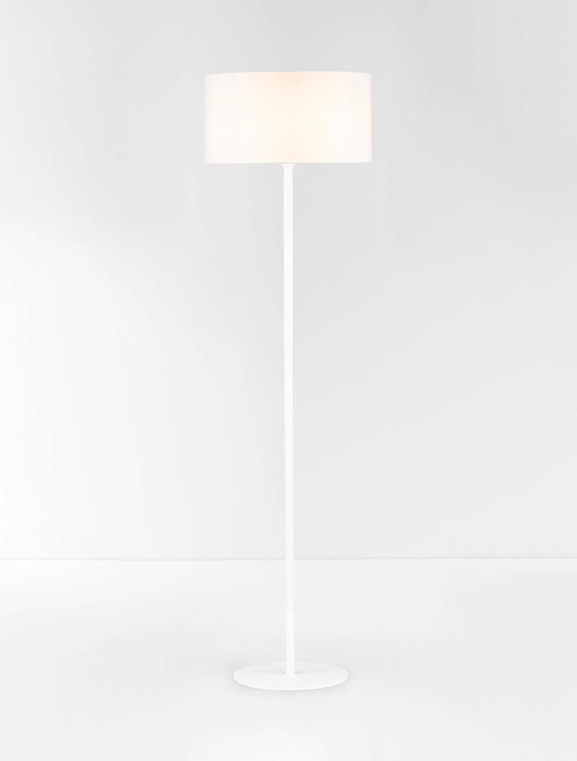 Lampa podłogowa nowoczesna Luces Exclusivas GUAVIARE, biała, 1 × E27, wys. 165 cm – LE44953 - obrazek 4