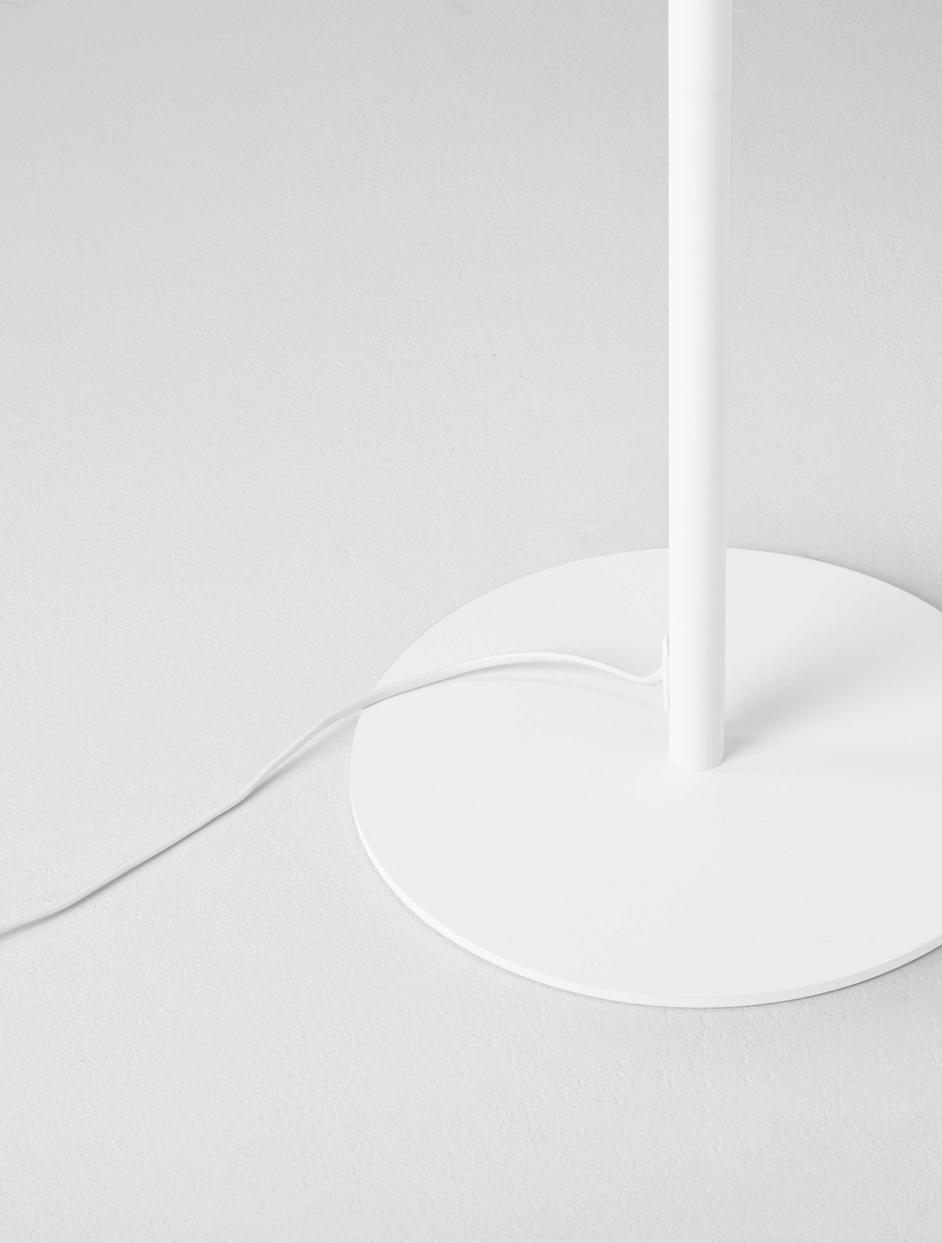 Lampa podłogowa nowoczesna Luces Exclusivas GUAVIARE, biała, 1 × E27, wys. 165 cm – LE44953 - obrazek 5