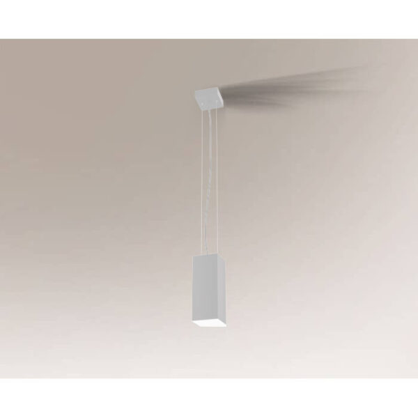 Lampa wisząca nowoczesna Antigo ARAO – biała, 1 × GX53 – 7650