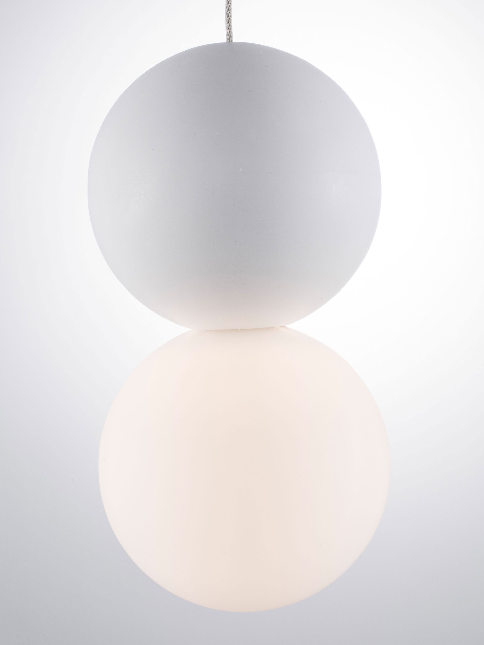 Lampa wisząca nowoczesna Luces Exclusivas IBAGUE, biała, 1 × G9, Ø 10 cm – LE42063 - obrazek 5