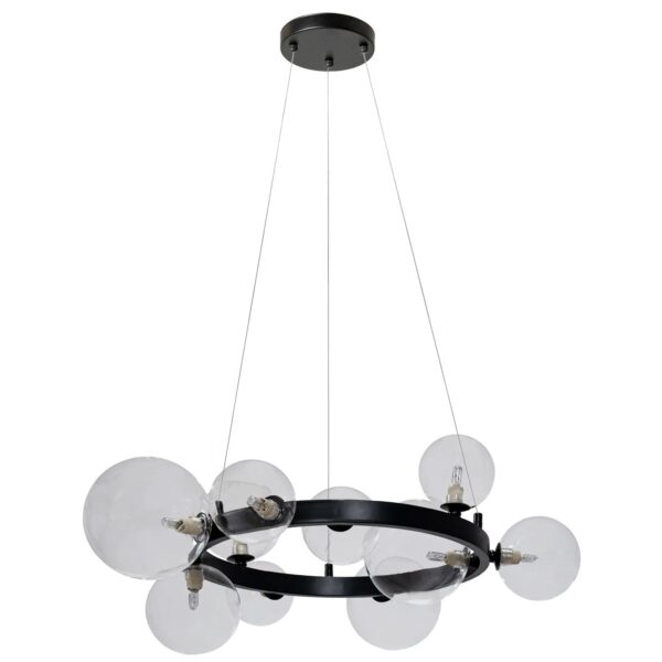 Lampa Wisząca APP1159-10CP Czarna