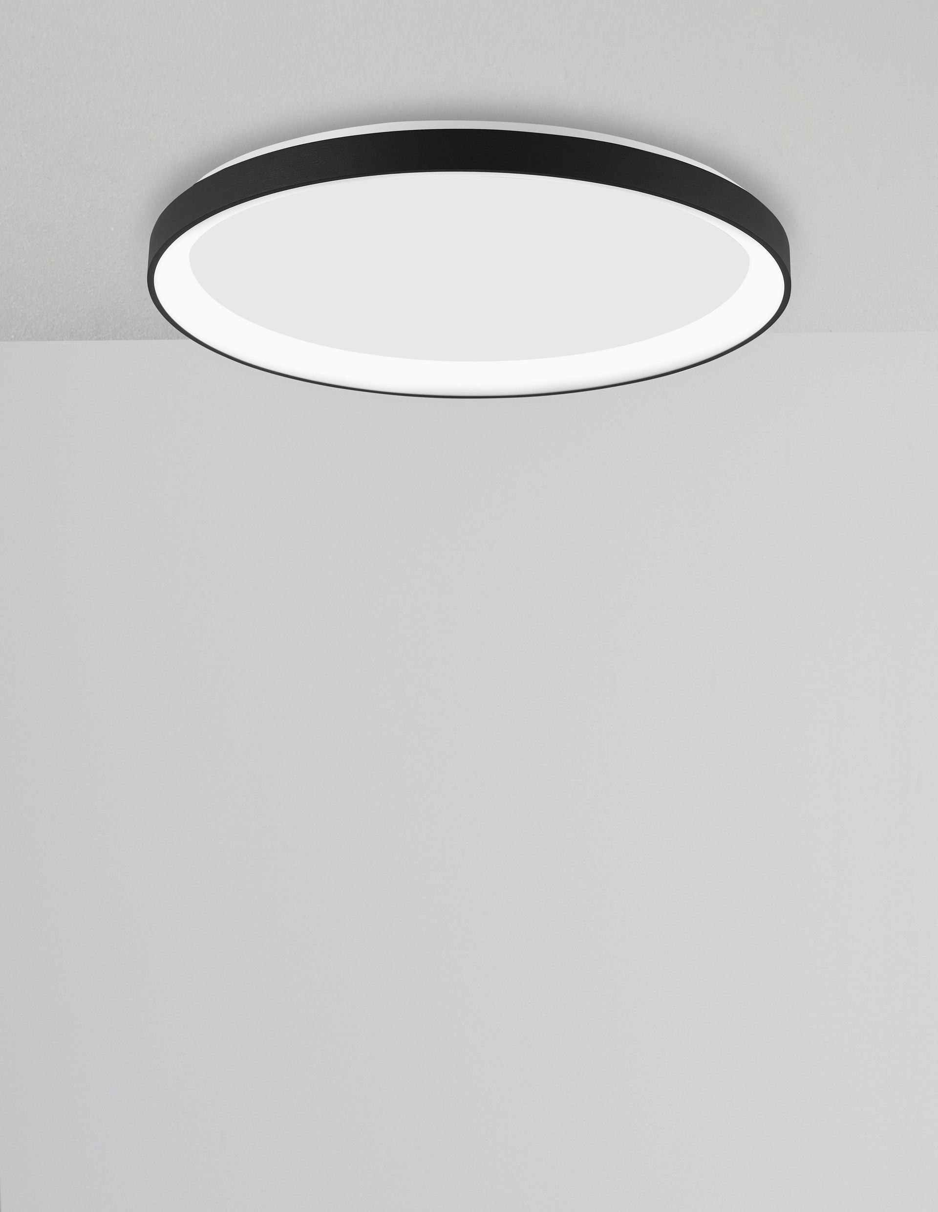 Plafon nowoczesny Luces Exclusivas ROTA, czarny, LED 30 W 3000 K, Ø 38 cm – LE41473 - obrazek 3