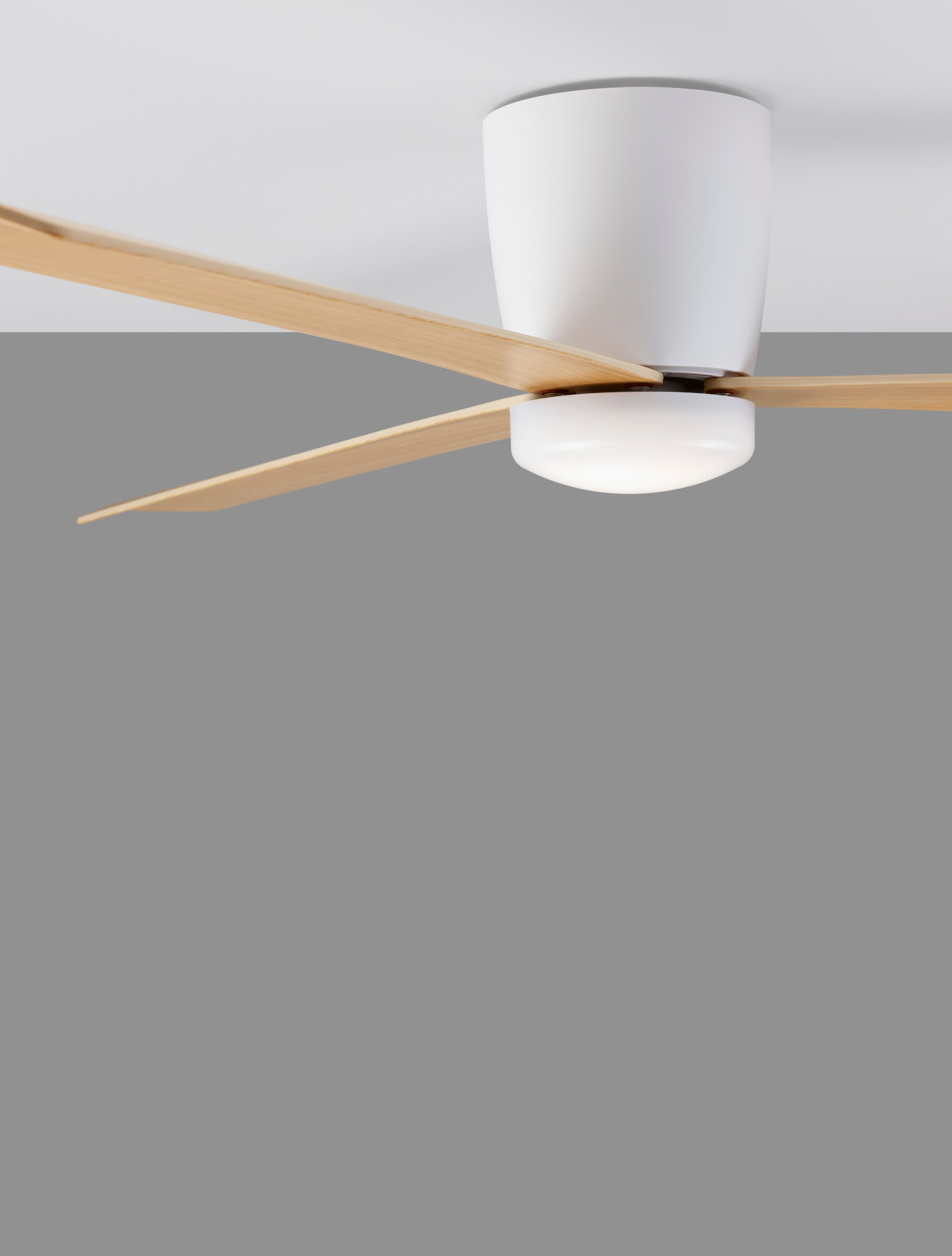 Wentylator sufitowy nowoczesny Luces Exclusivas TAMPICO, biały / teak, Ø 122 cm – LE42955 - obrazek 10