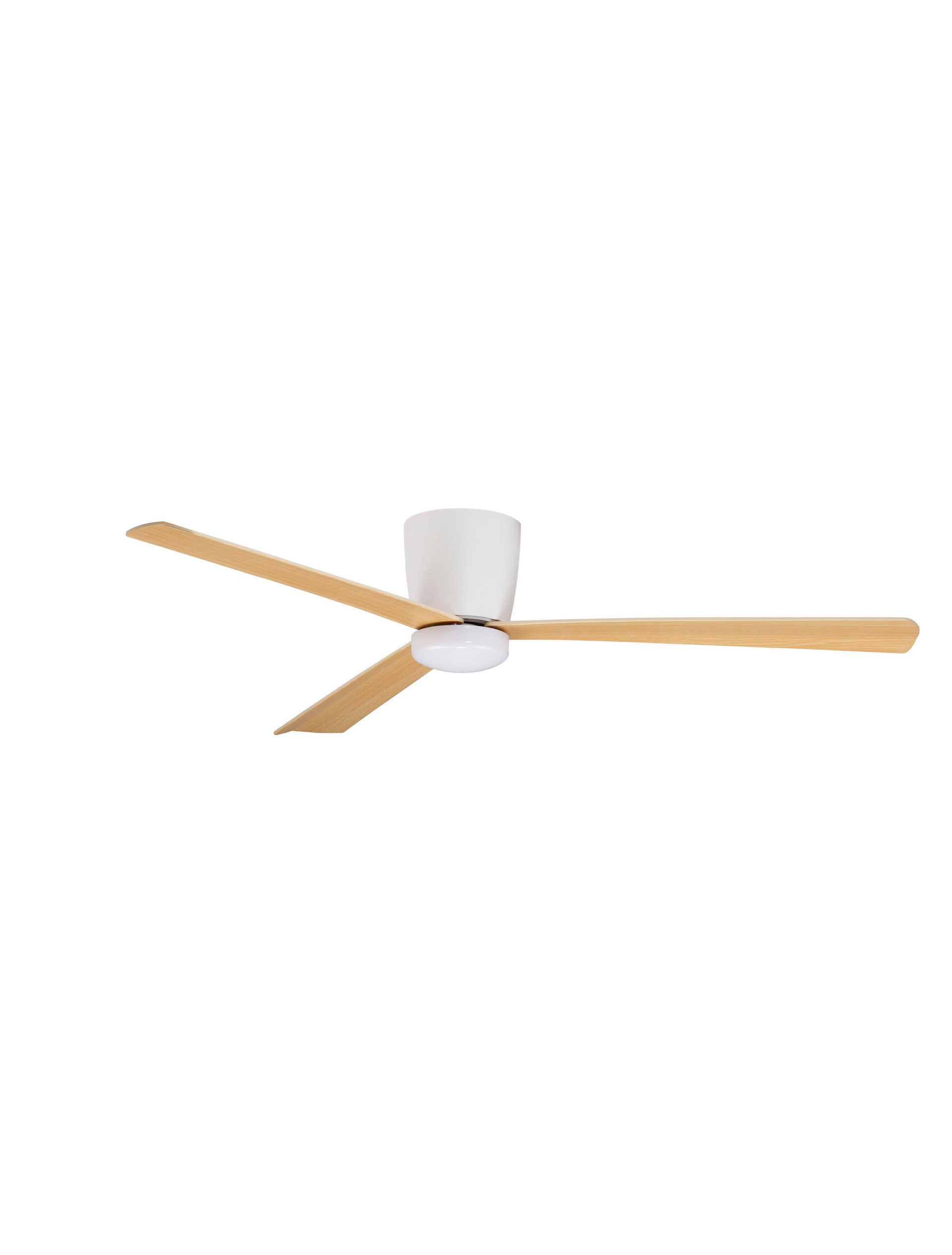 Wentylator sufitowy nowoczesny Luces Exclusivas TAMPICO, biały / teak, Ø 122 cm – LE42955 - obrazek 3