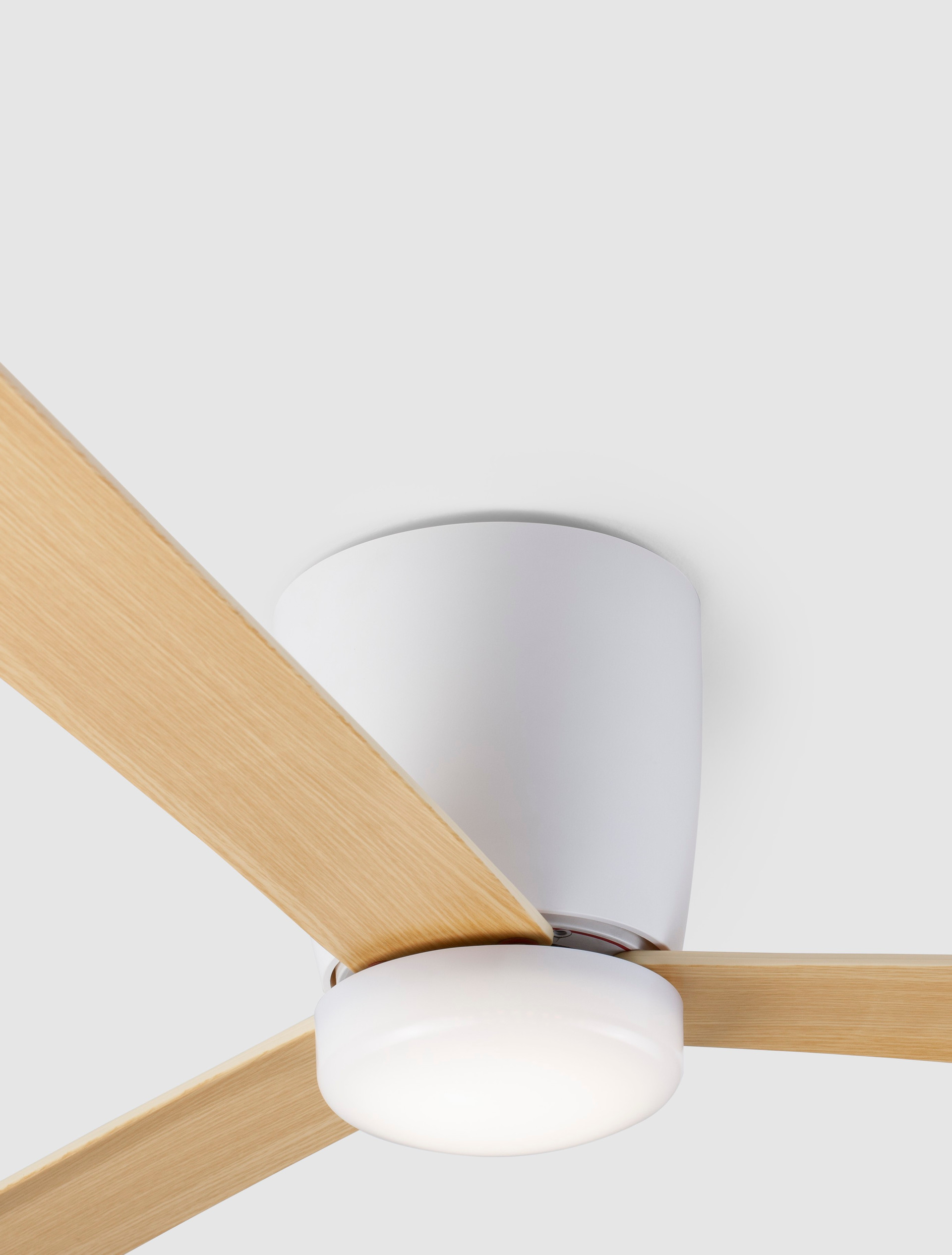 Wentylator sufitowy nowoczesny Luces Exclusivas TAMPICO, biały / teak, Ø 122 cm – LE42955 - obrazek 9